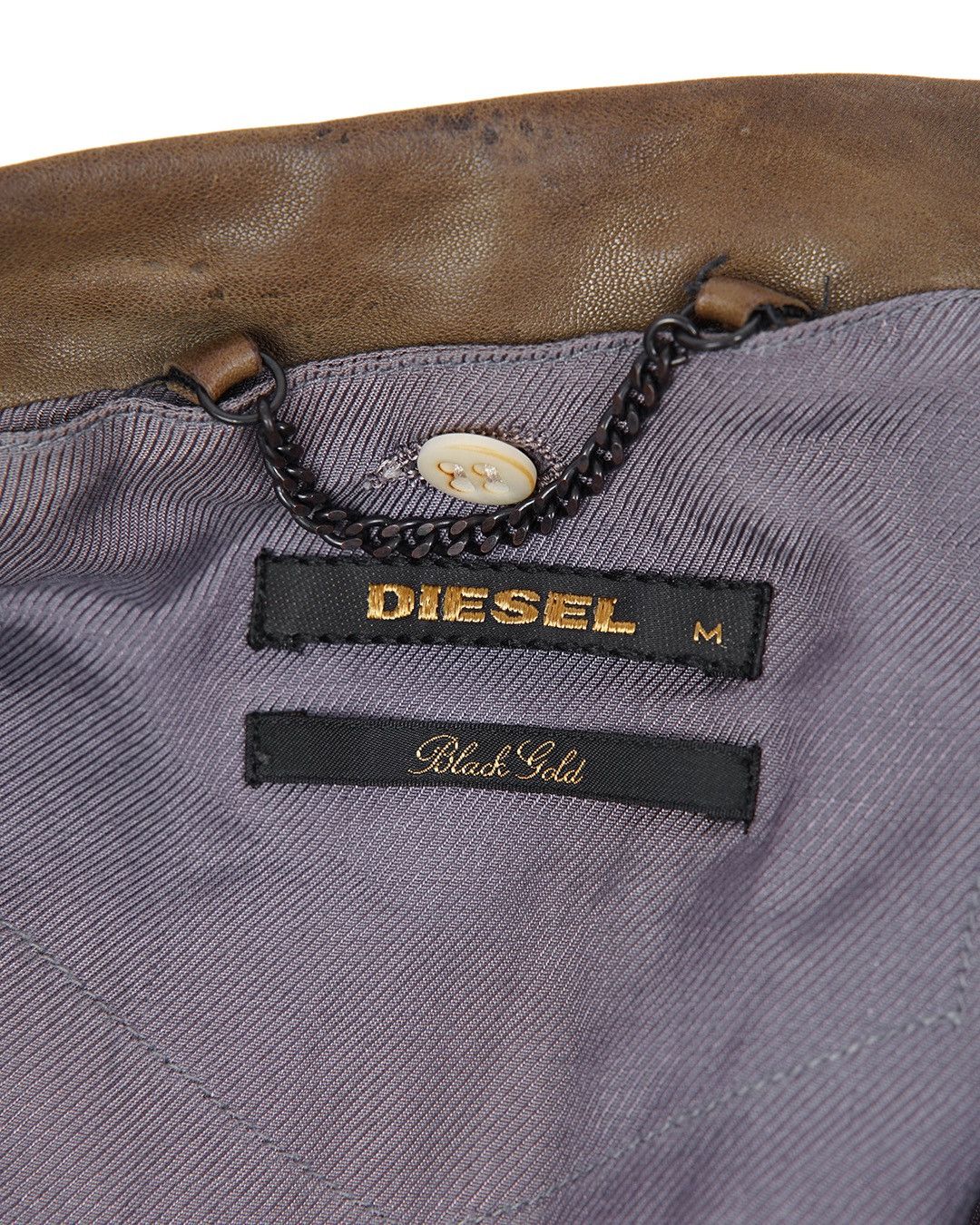 Diesel Diesel Leather Mens Jacket Size US M / EU 48-50 / 2 - 9 Thumbnail