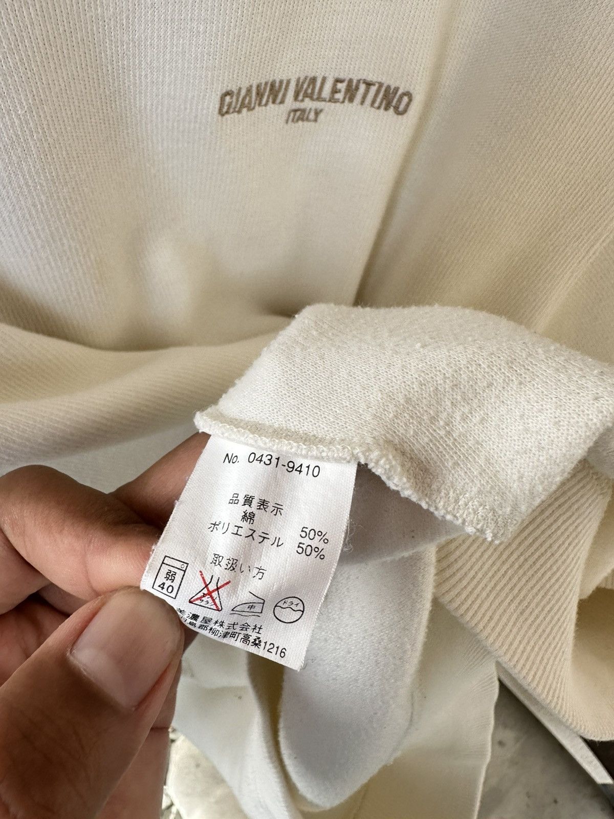 Gianni Valentino Baggy Crewneck
