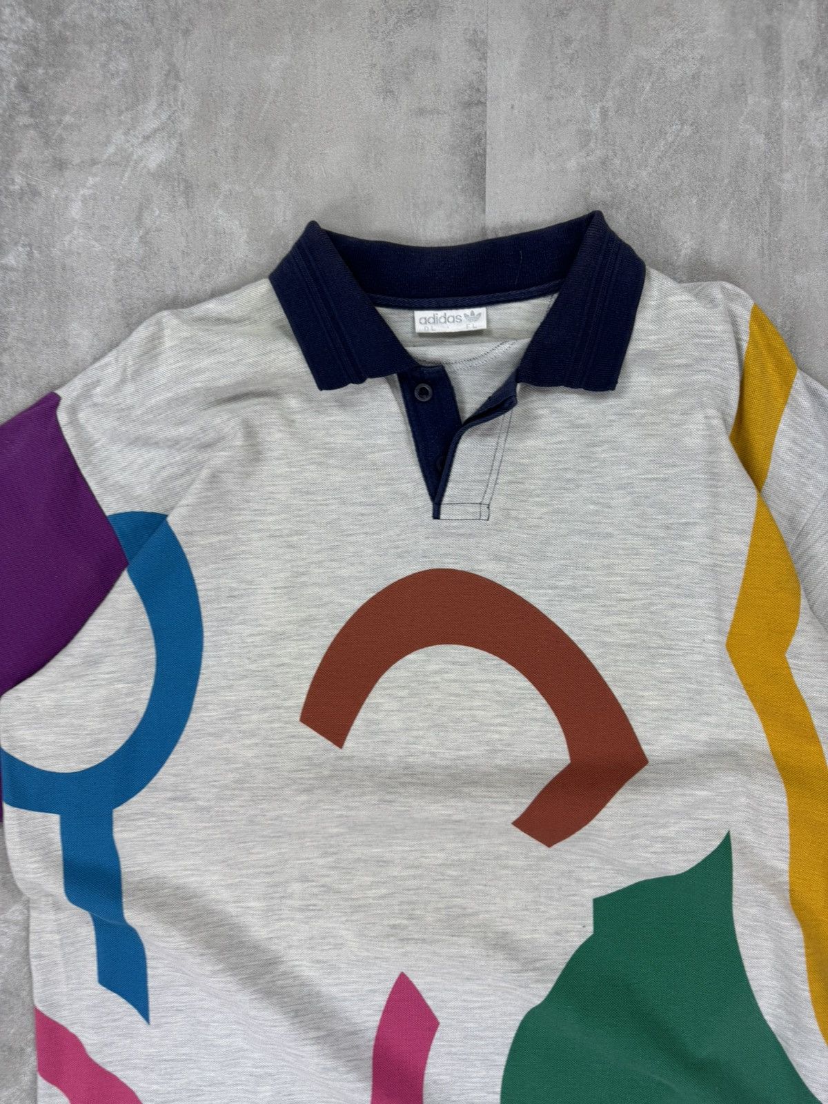 Vintage adidas originals Vintage APT TOUR Tennis Polo oversized Size US XXL / EU 58 / 5 - 4 Thumbnail