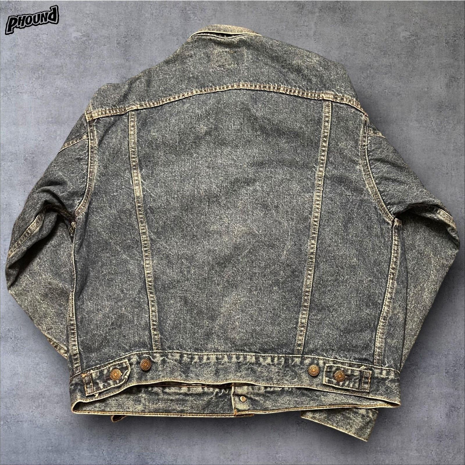 Levi's Vtg Levis Jacket Mens L Acid Wash Denim Trucker Made USA 90s Size US L / EU 52-54 / 3 - 2 Thumbnail