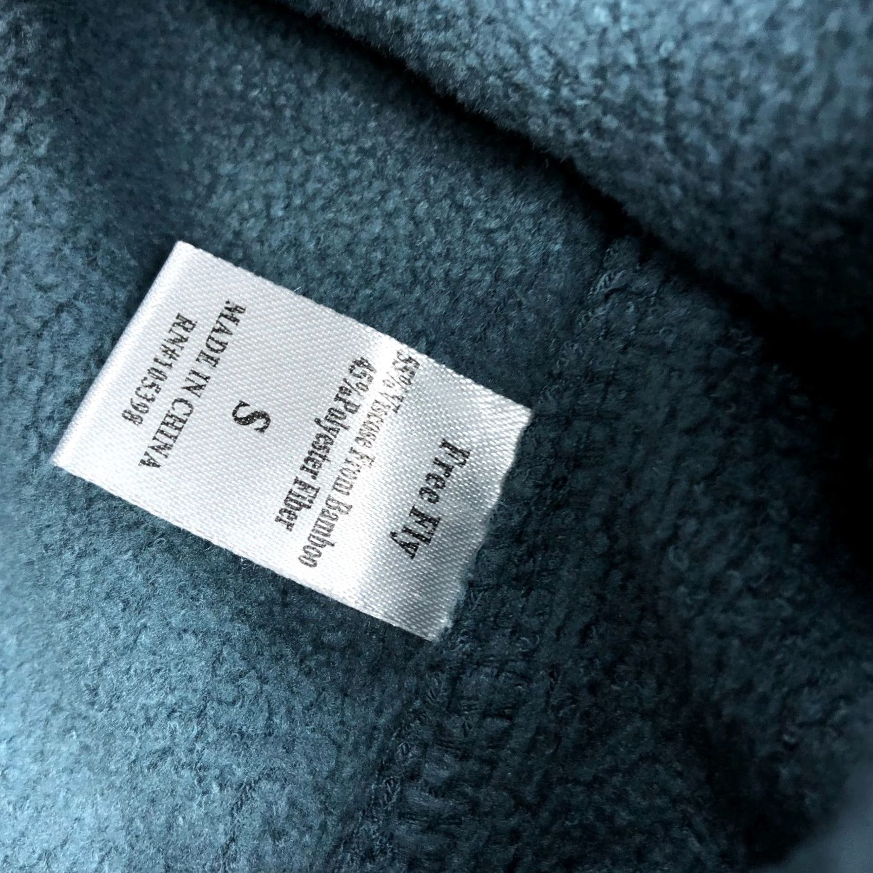 Vintage Free Fly Hoodie Womens S Bamboo Fleece Pullover Scuba Blue Size S / US 4 / IT 40 - 5 Thumbnail