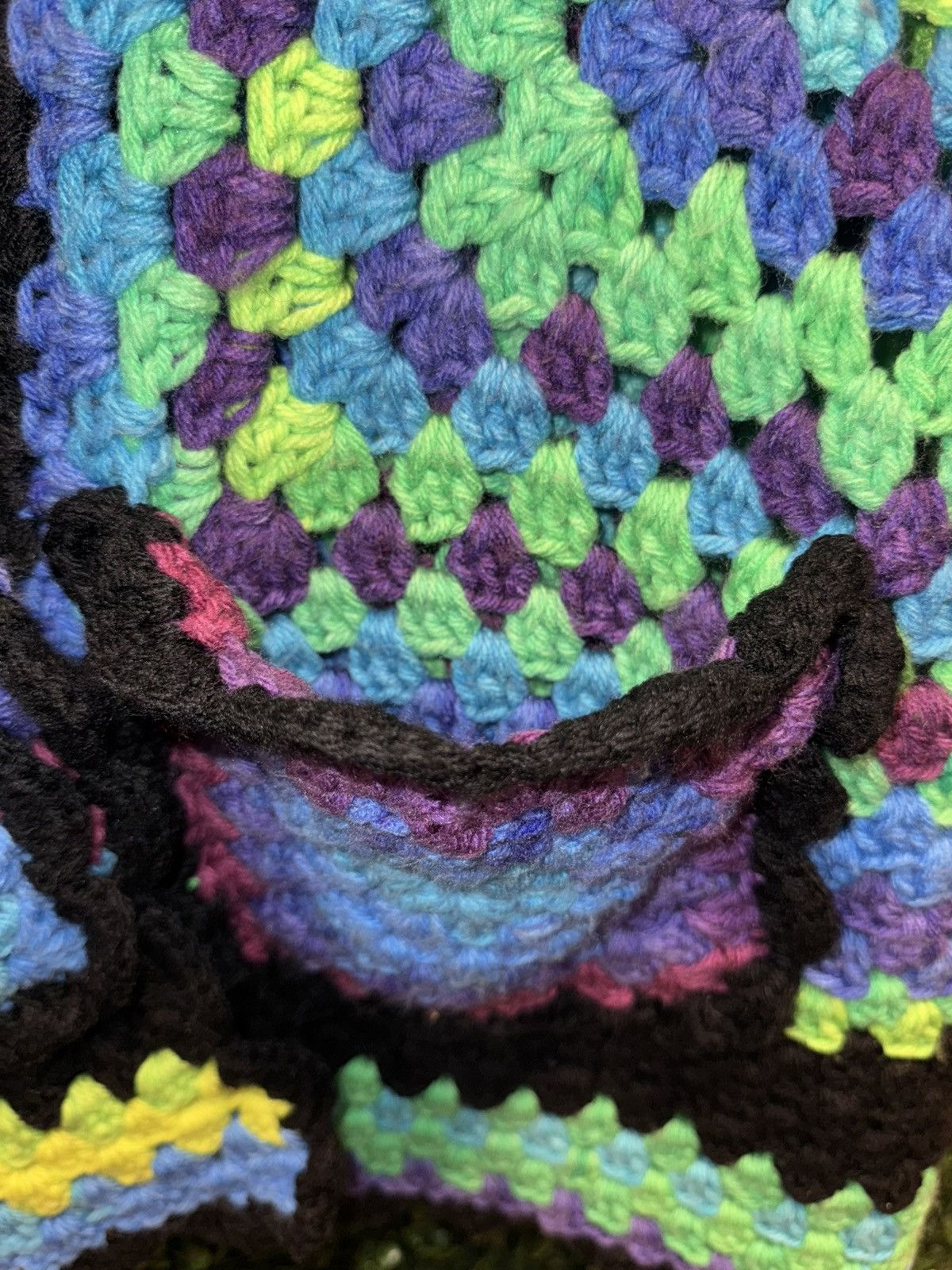 Other Hand crocheted granny square cardigan. BNWOT fits like a L Size L / US 10 / IT 46 - 8 Thumbnail