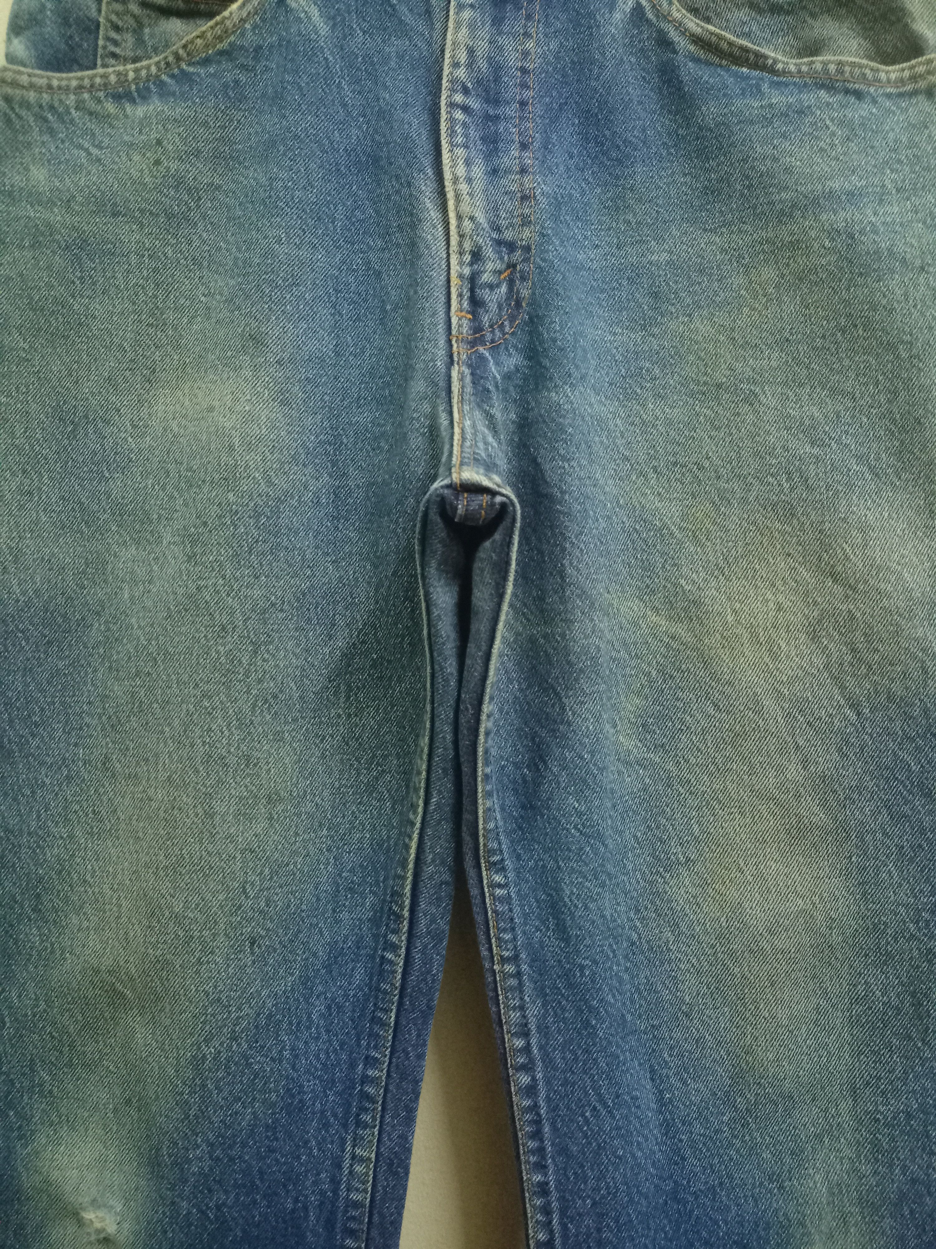 Levi's × Levi's Vintage Clothing Vintage 90s Levis 509 Orange Tab Distressed Blue Jeans Size US 31 - 8 Thumbnail
