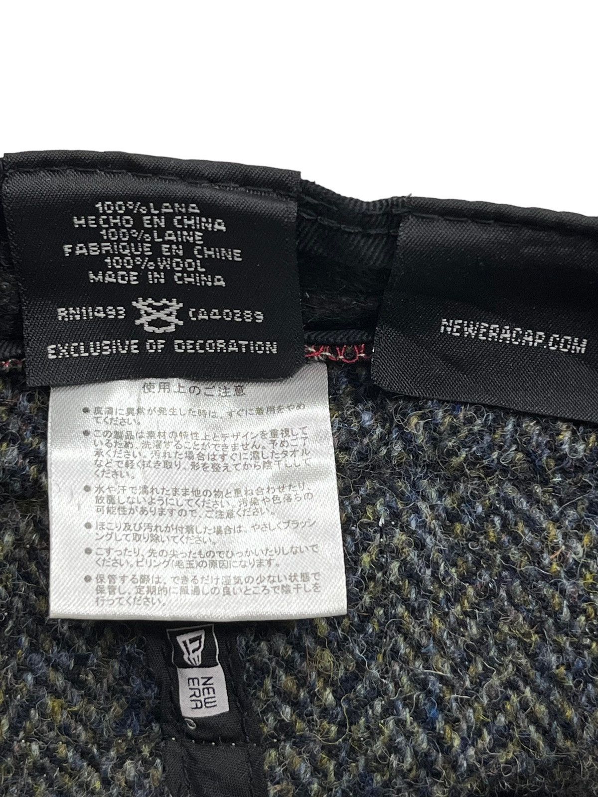 Harris Tweed 🔥VERY RARE🔥HARRIS TWEED x NEW ERA Tweed Wool Military Hat Size ONE SIZE - 11 Thumbnail