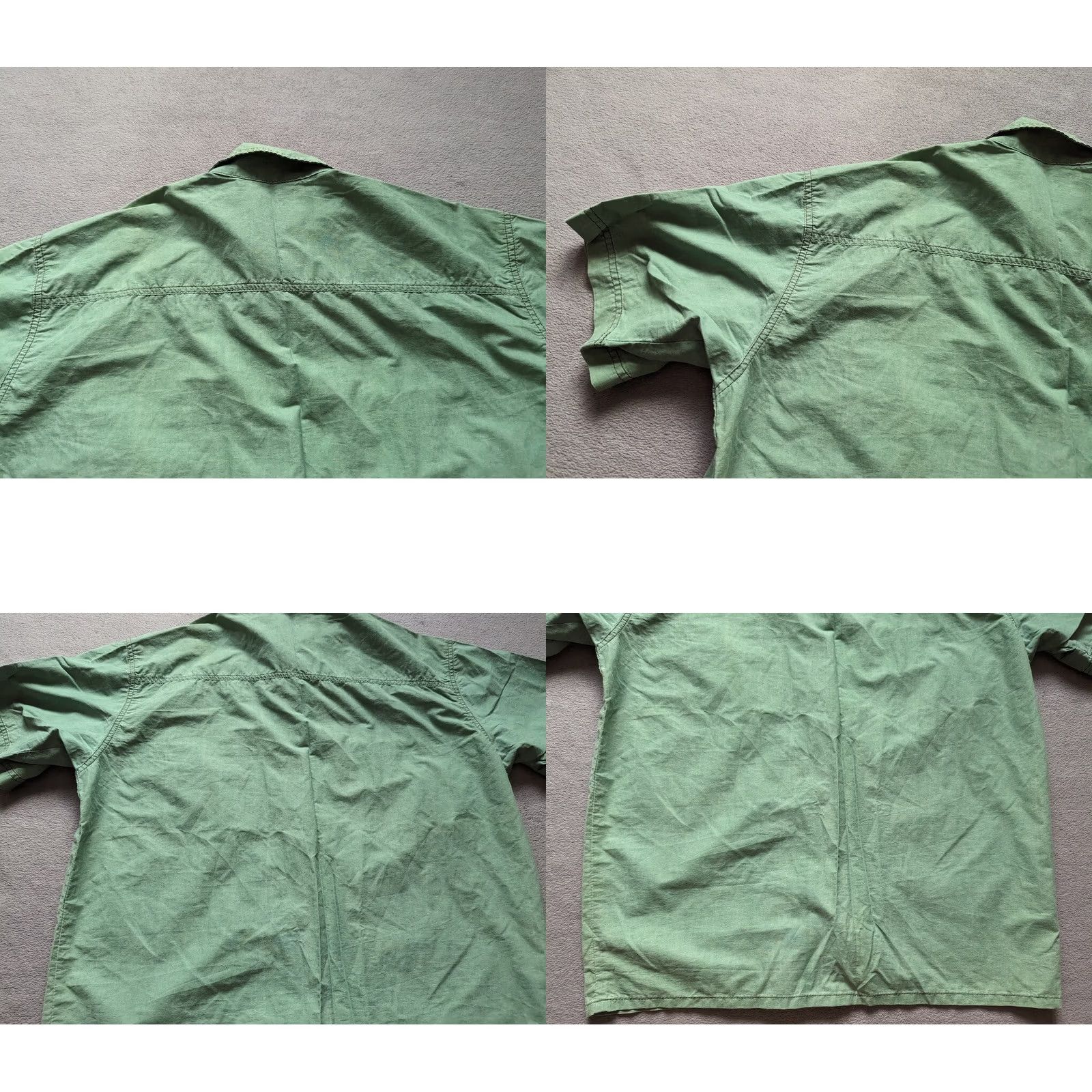 Vintage VINTAGE Millet snap button shirt Green Millet Made in France Shirt Adult M Green Button-Up Mens Size US M / EU 48-50 / 2 - 8 Thumbnail