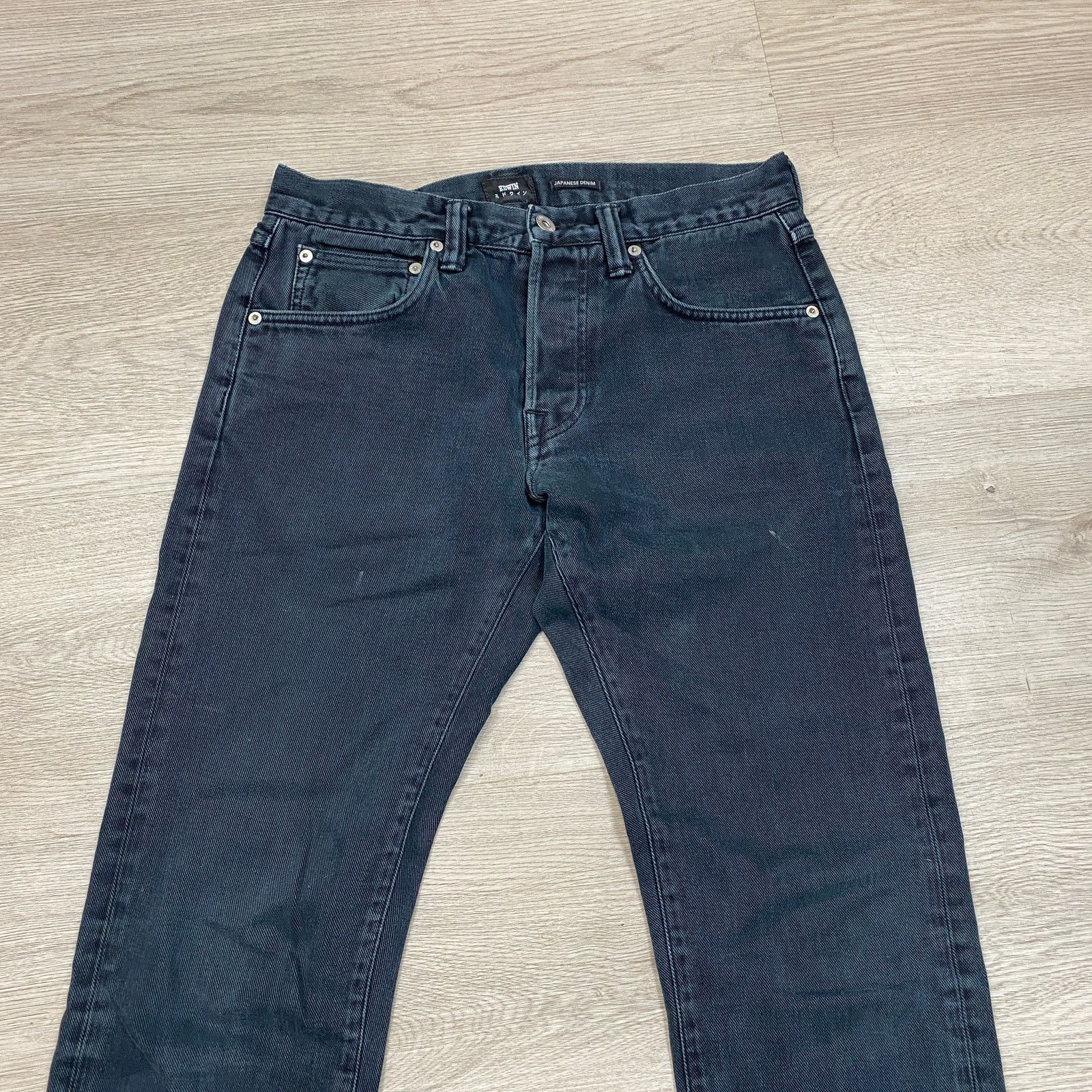 Edwin Edwin Ed-55 Regular Tapered Japanese Denim Jeans Men's 30x32 Size US 30 / EU 46 - 2 Thumbnail