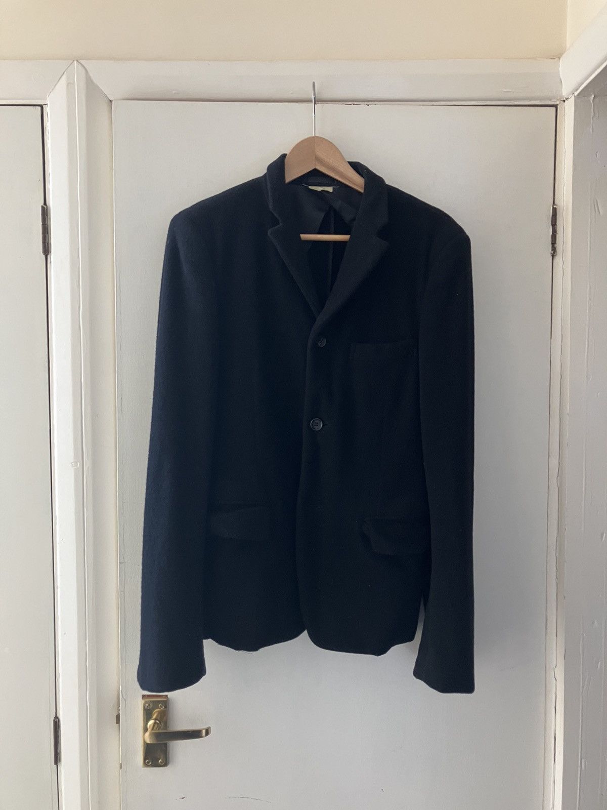 Comme des Garcons Homme Plus CDGH+ A/W 2007 Wool Blazer Size 36S - 1 Thumbnail