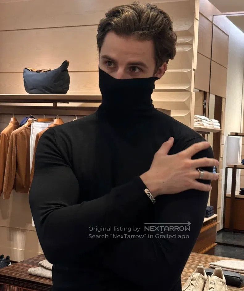 Balenciaga Balenciaga Black Wool Turtleneck Sweater Size US XS / EU 42 / 0 - 8 Thumbnail