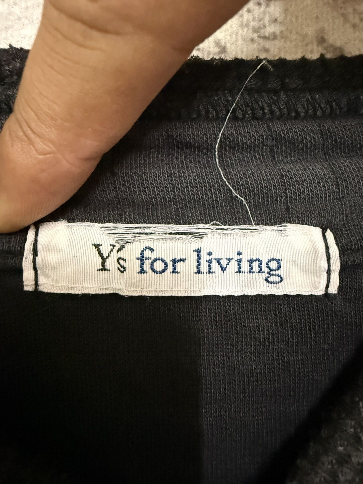 Yohji Yamamoto Vintage Y’s For Living Wood Button Up open Colar Sweatshirt Size US S / EU 44-46 / 1 - 7 Thumbnail