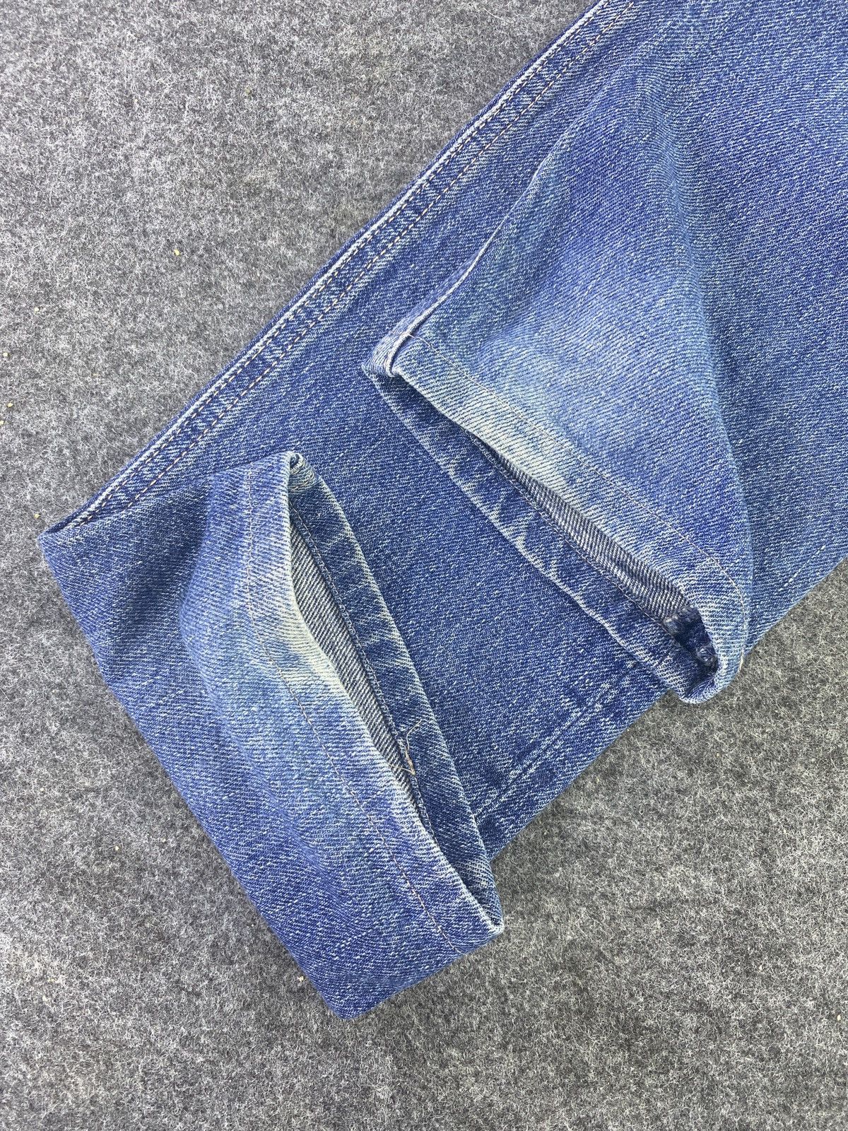 Japanese Brand Japanese Brand Domingo DMG Blue Wash Jeans-J854 Size 31" - 10 Thumbnail
