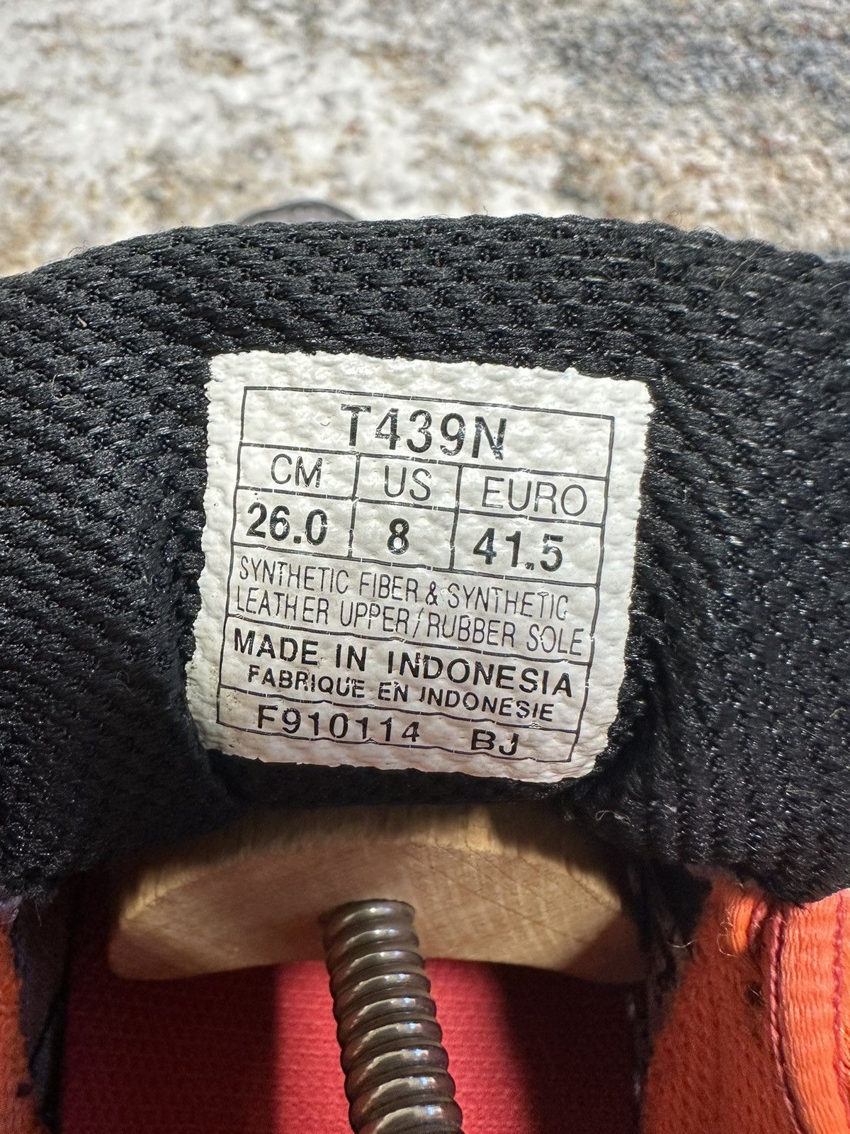 Asics × Japanese Brand × Vintage 🔥 Asics Gel - Cumulus 16 Black / Orange 00s Y2K Size US 8 / EU 41 - 8 Thumbnail