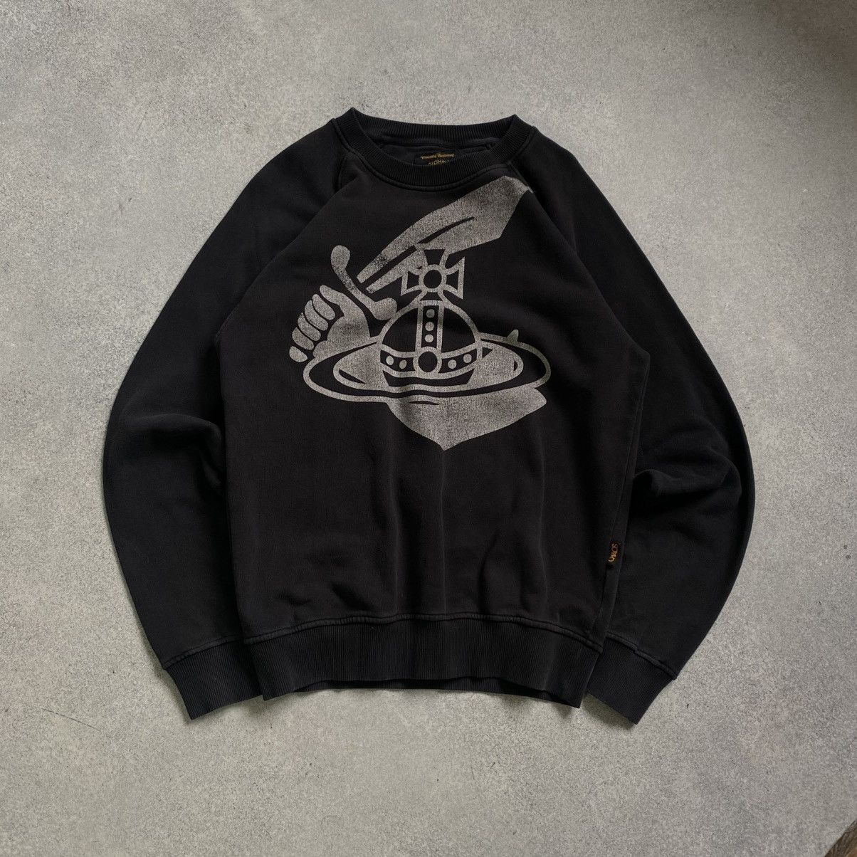 Vintage Vivienne Westwood Sweatshirt Y2k Big Logo Men’s
