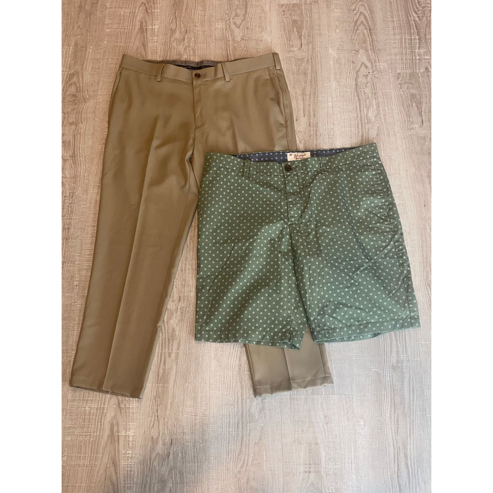 Original Penguin Mens Cool 18 Pro Pants and Penguin Shorts 38” Size US 38 / EU 54 - 1 Thumbnail