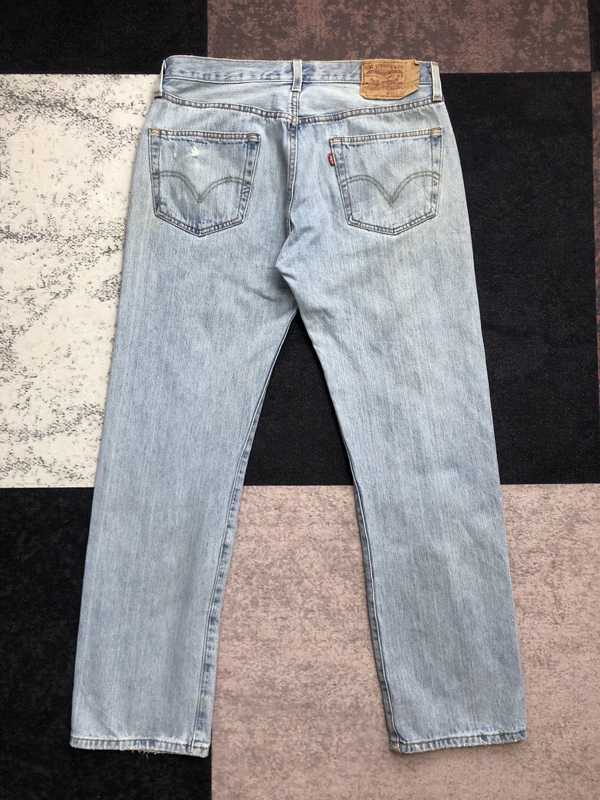 Levi's Vintage Levi's 501 Rusty Light Blue Jeans Size US 34 / EU 50 - 12 Thumbnail