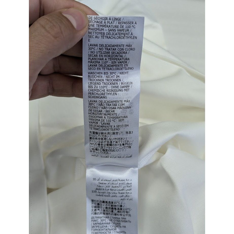 Alexander McQueen o1rshd1 Short Sleeve T-Shirt in White Size US L / EU 52-54 / 3 - 17 Thumbnail