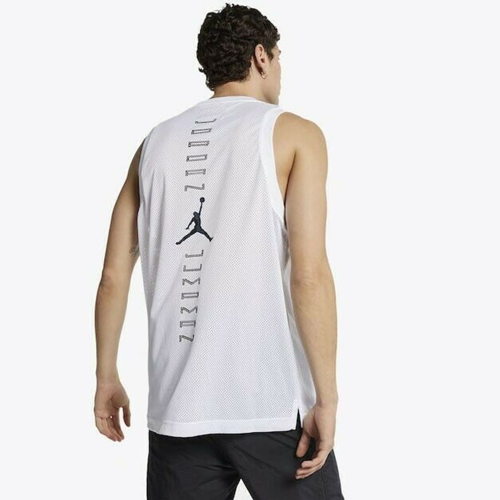 Nike $110 Nike Air Jordan Retro 11 White Snakeskin Jersey Medium Size US M / EU 48-50 / 2 - 2 Thumbnail