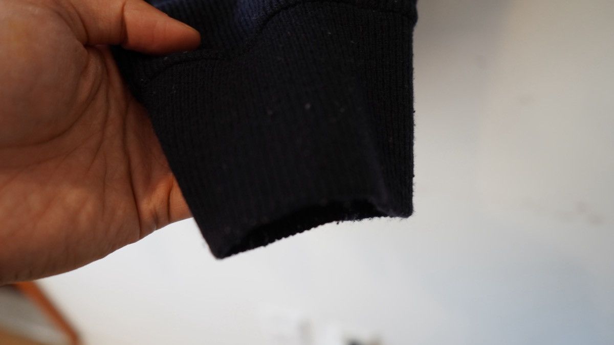 Stone Island Navy Stone Island Knitted Hoodie with Buttoned Hood Size US M / EU 48-50 / 2 - 7 Thumbnail