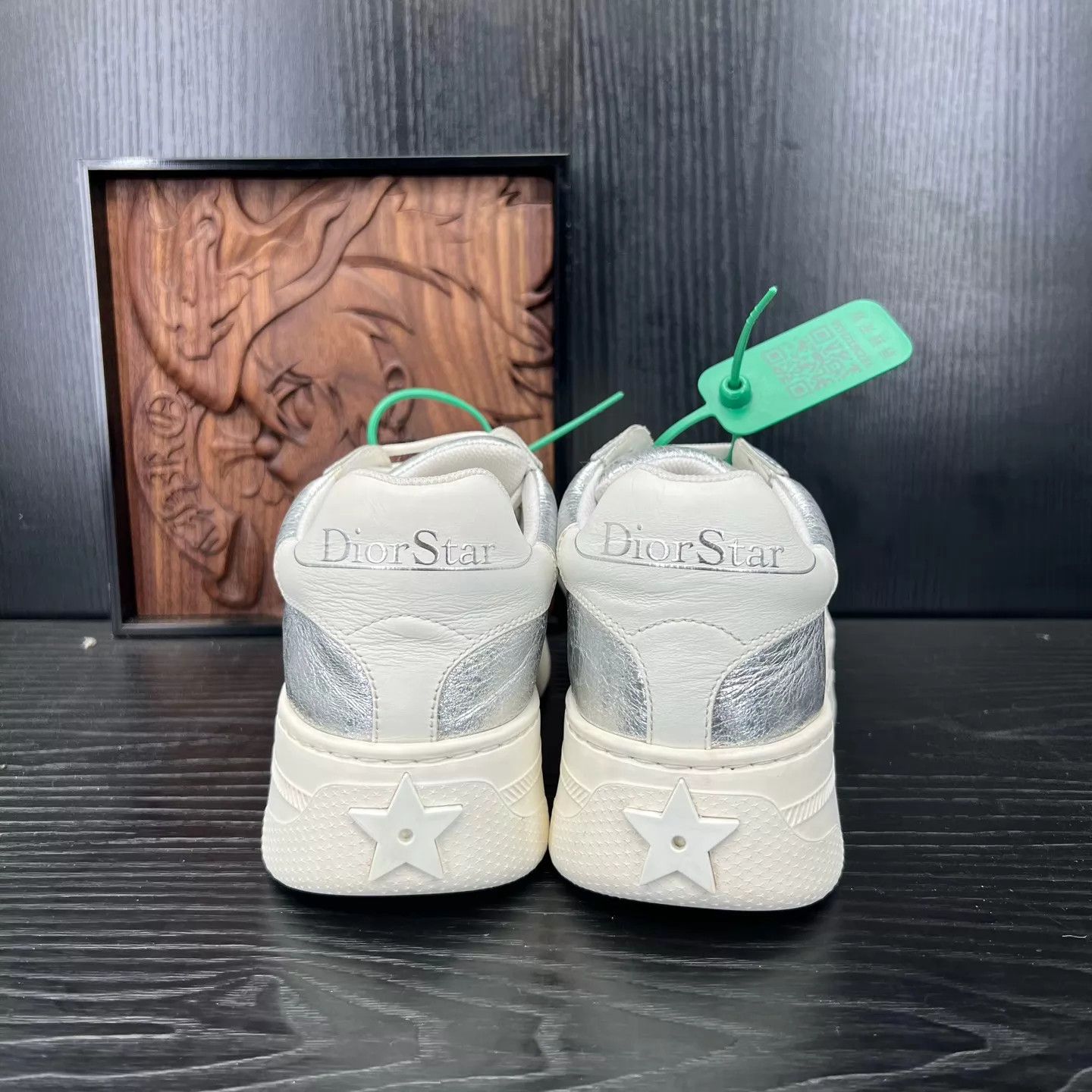 Dior Dior Star CD Silver Sneakers 35.5 New Size US 5 / IT 35 - 5 Thumbnail