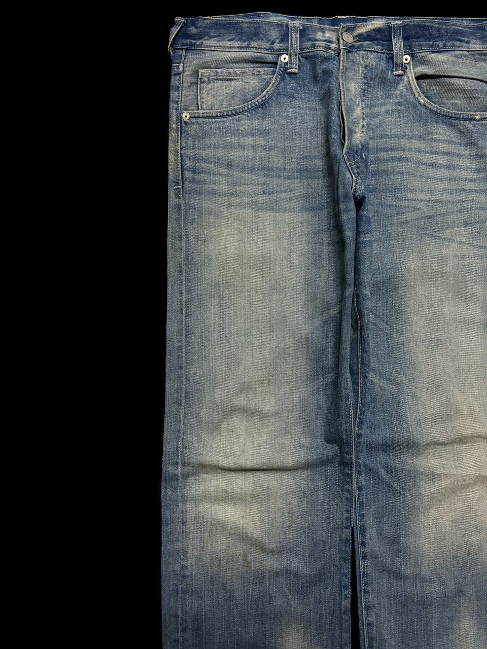 Tornado Mart INSANE Vintage Jeans Straight Leg Rusty Mudwash Distressed Size US 33 - 4 Thumbnail