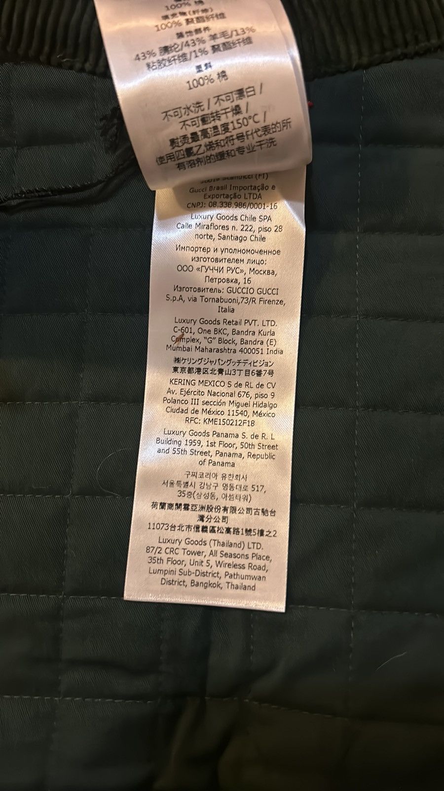 Gucci Gucci Pet Coat With Interlocking G In Red Size ONE SIZE - 6 Thumbnail
