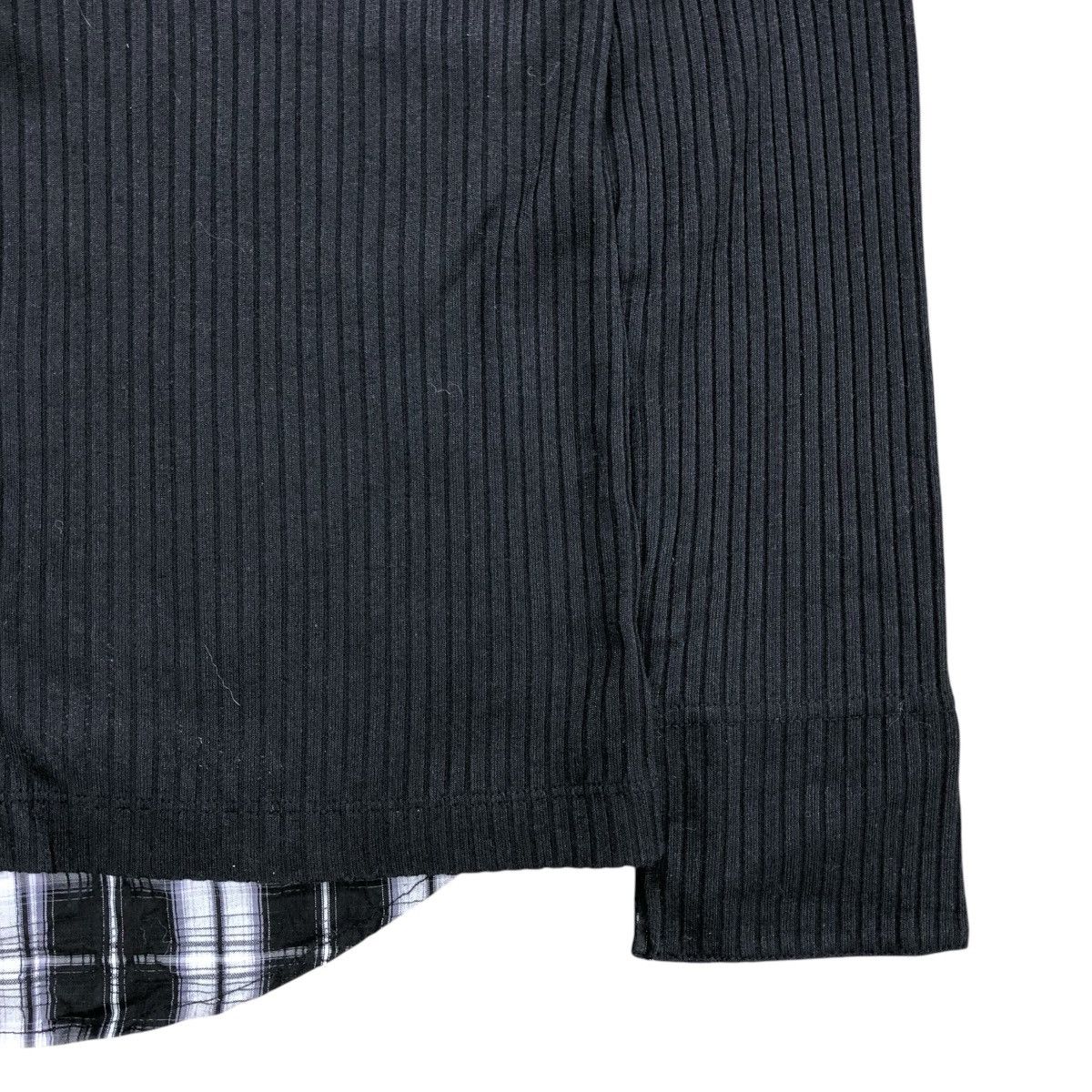 If Six Was Nine Tete Homme Issey Miyake Lgb Double Layer Long Button Shirt Size US M / EU 48-50 / 2 - 8 Thumbnail