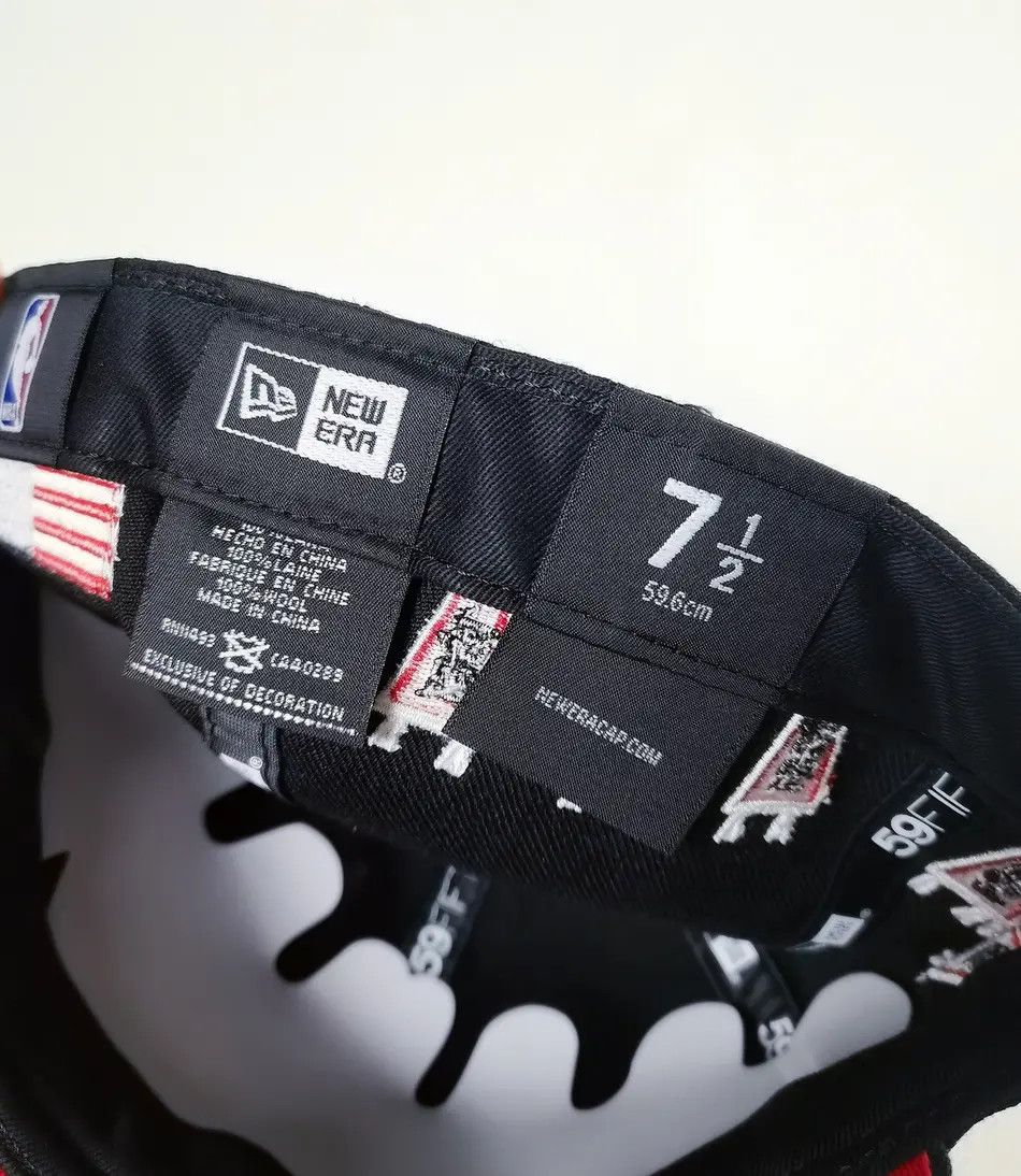 NBA × New Era New Era NBA Champions Chicago Bulls Basketball Wool Hat Cap Size ONE SIZE - 9 Thumbnail