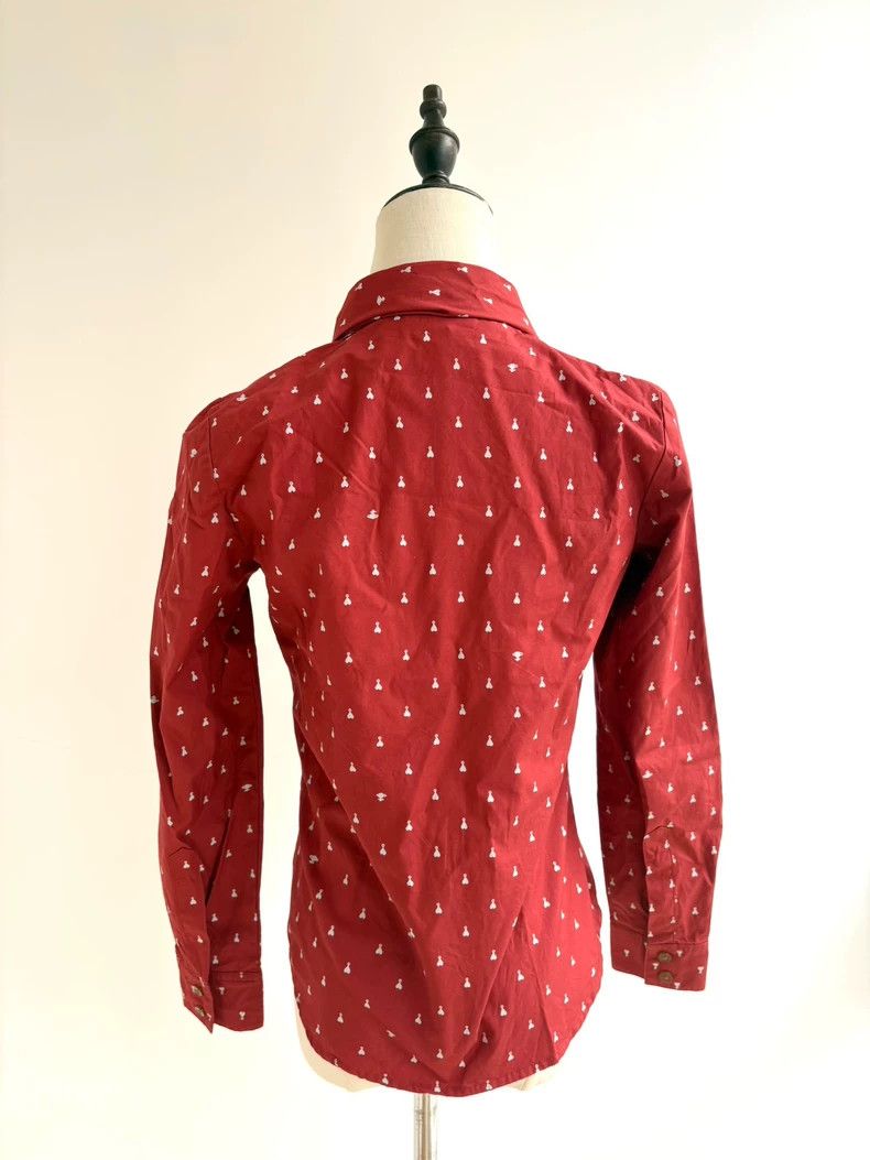 Vivienne Westwood Vivienne Westwood size1 A red shirt with a big bow of love Size M / US 6-8 / IT 42-44 - 5 Thumbnail