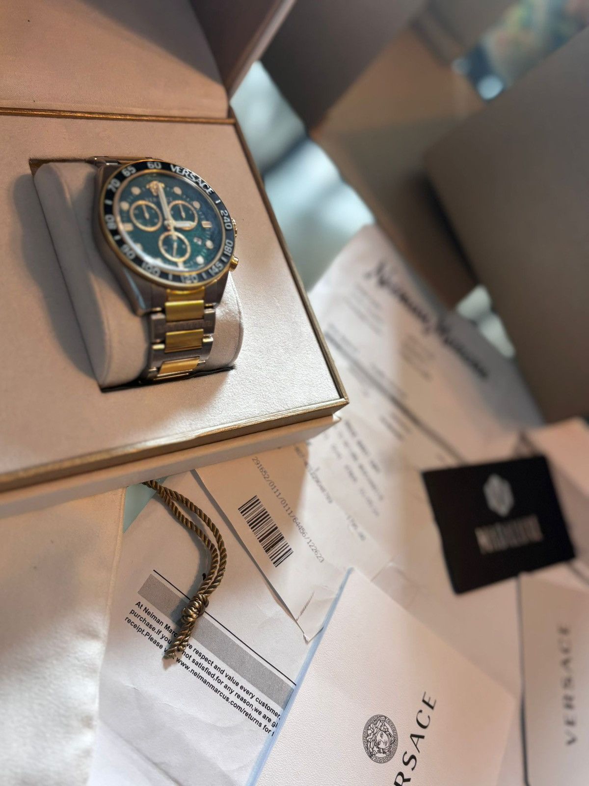 Versace Versace Greca Dome Chrono Two Size ONE SIZE - 3 Thumbnail
