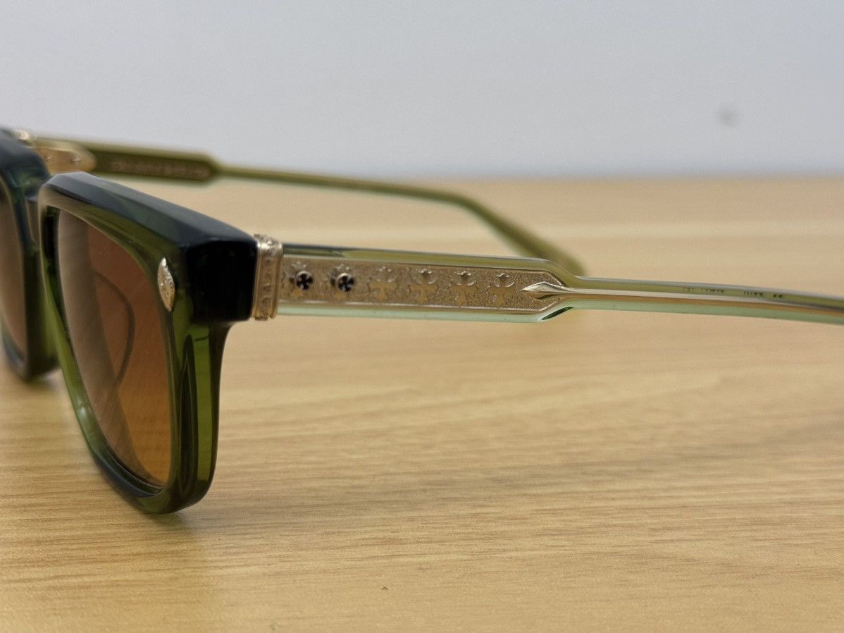 Chrome Hearts Chrome Hearts Ambidixtrous Green 18k Gold Glasses Size ONE SIZE - 2 Thumbnail