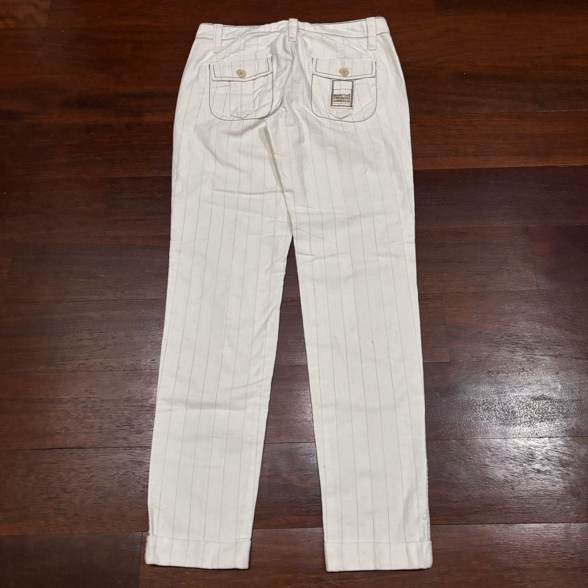 Designer × Marithe + Francois Girbaud ⚡️QUICK SHIP⚡️ Marithe Francois Girbaud Stripes Pants Size US 30 / EU 46 - 6 Thumbnail