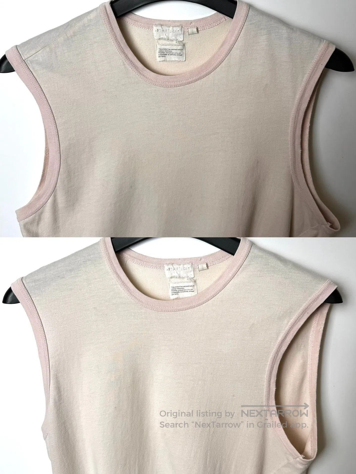 Helmut Lang Helmut Lang 1999 Special Cut Tank. Size S / US 4 / IT 40 - 5 Thumbnail