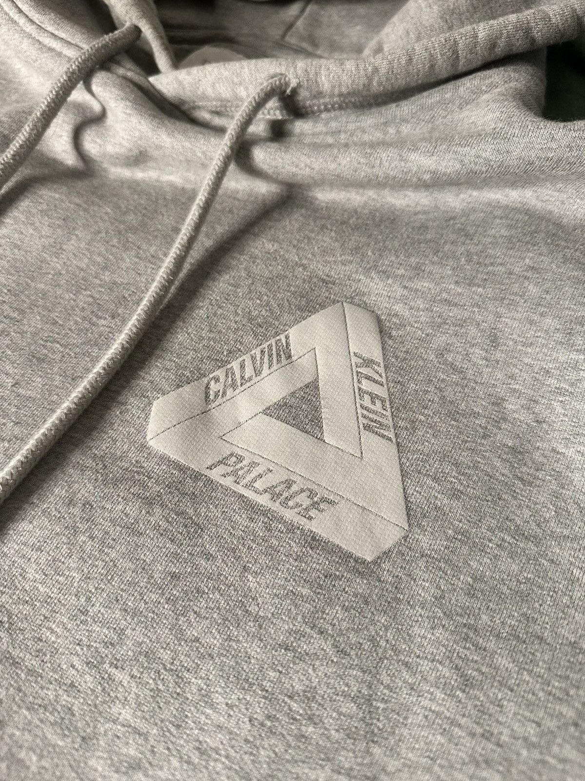 Palace CK1 Tri-Ferg Hood Light Grey Marl
