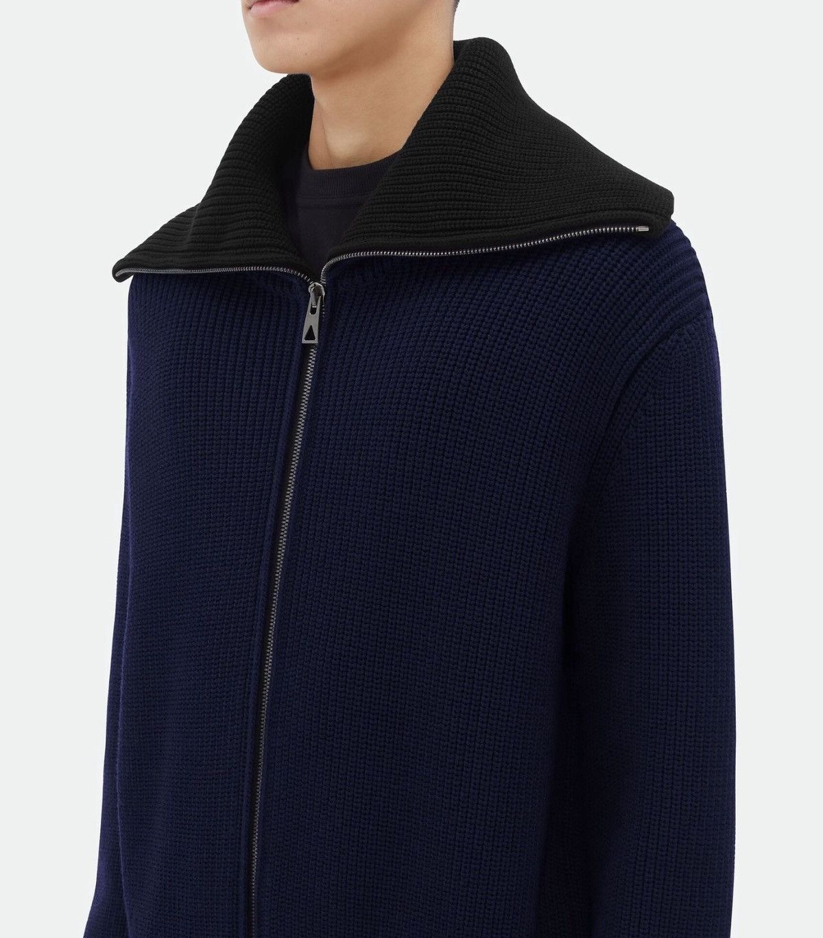 Bottega Veneta $2800 Bottega Veneta Ribbed Sweater Dual Zip Size US XL / EU 56 / 4 - 3 Thumbnail