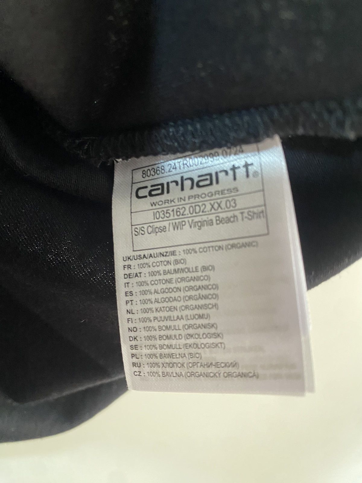 Carhartt Wip Carhartt Wip x Clipse Virginia Beach T-shirt size M new Size US M / EU 48-50 / 2 - 8 Thumbnail