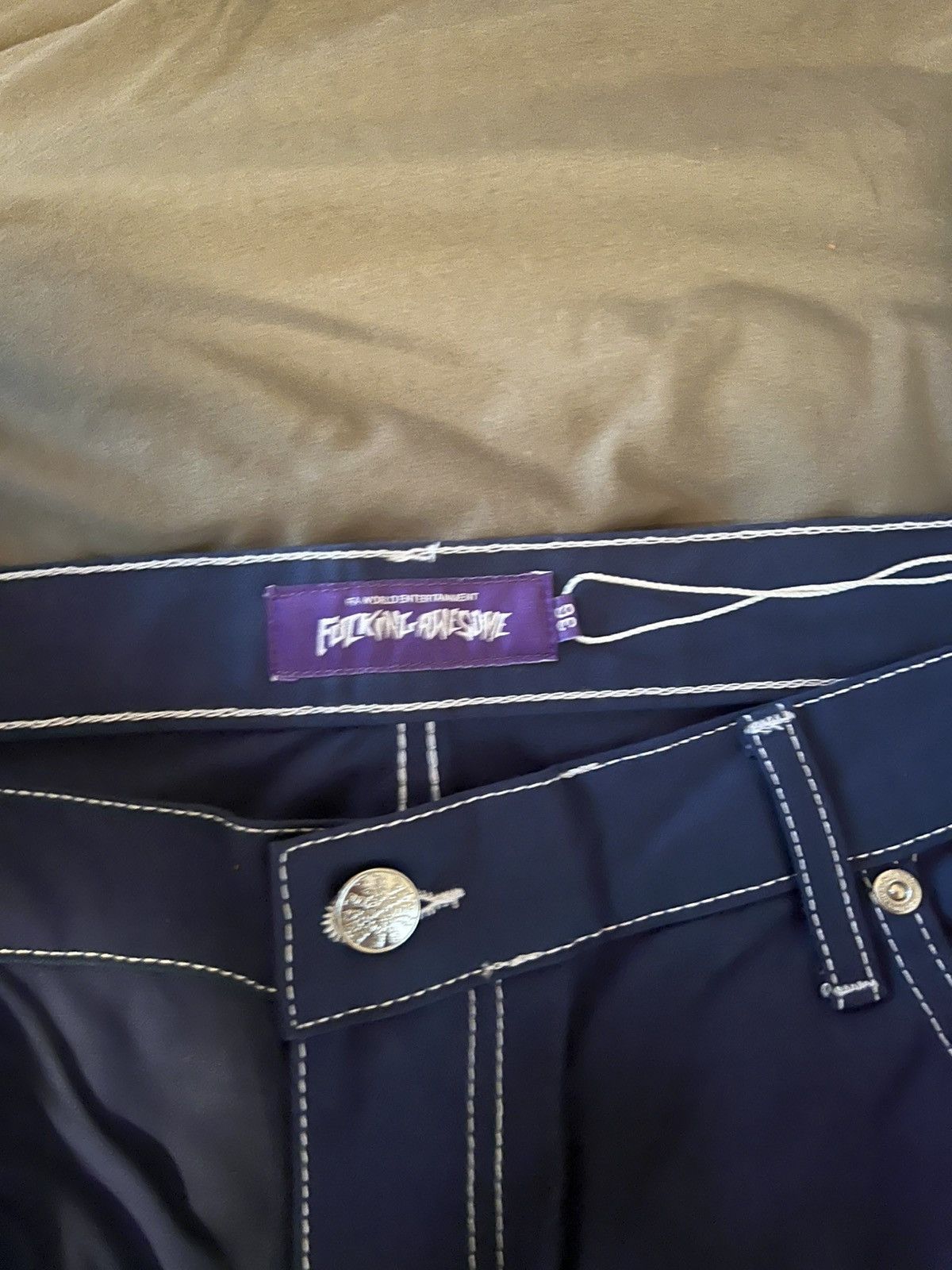 Fucking Awesome 5 Pocket spiral short Size US 36 / EU 52 - 4 Thumbnail