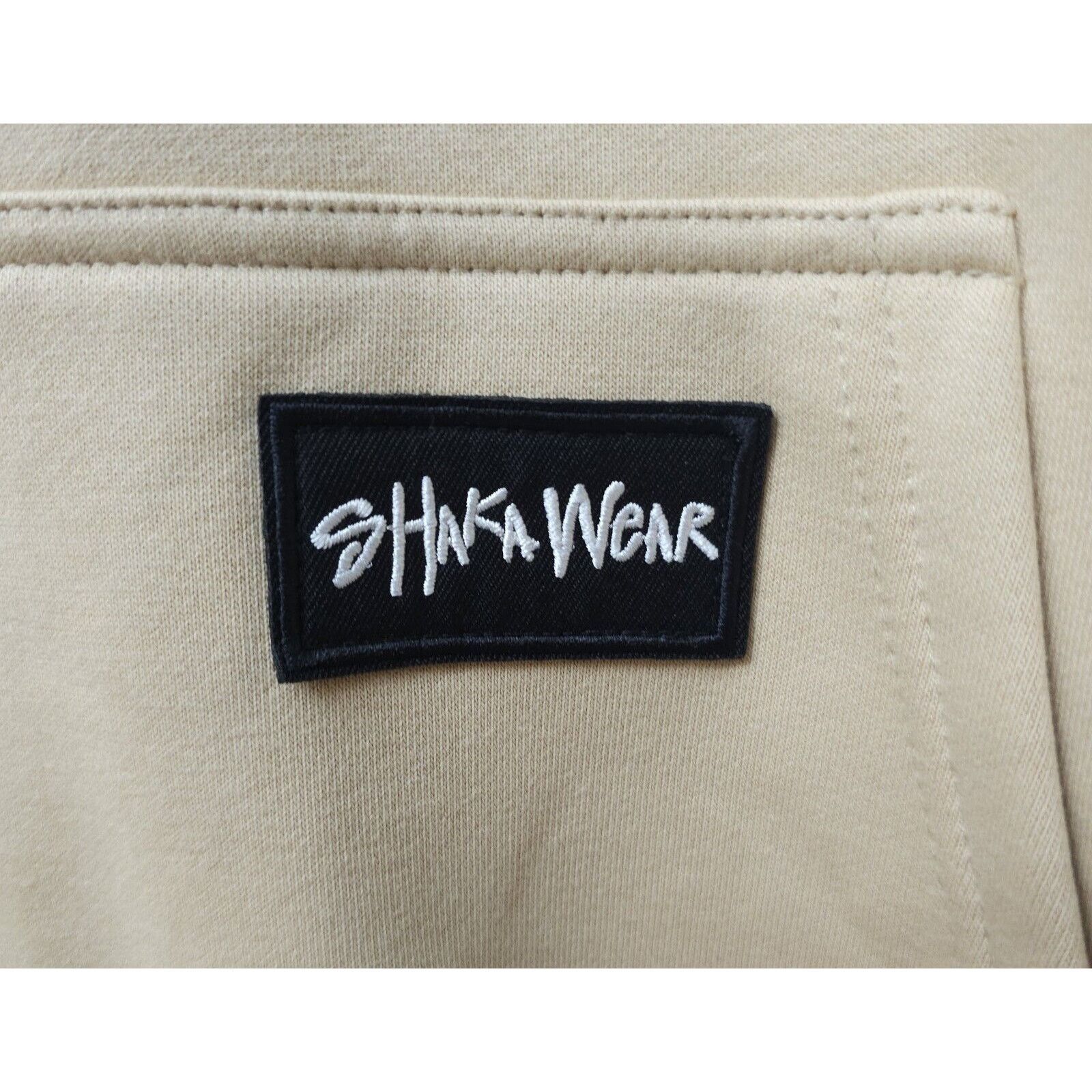 Vintage Shaka Wear Hoodie Heavyweight Cotton Essentials Oatmeal Size US XL / EU 56 / 4 - 8 Thumbnail