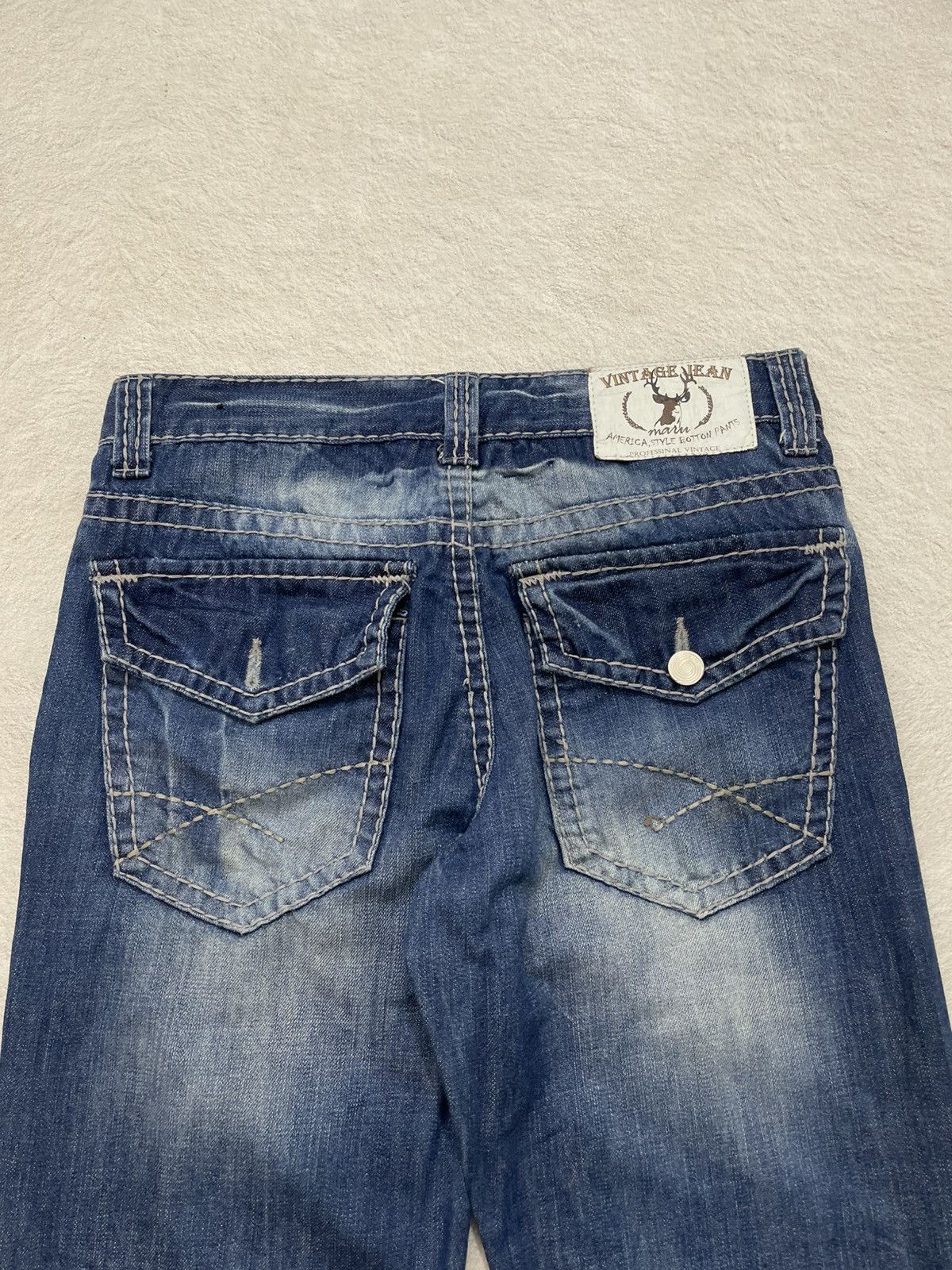 Hysteric Glamour 2000s Maru Fading Denim Washed Acne Ifsix LGB Japan Number Size US 32 / EU 48 - 9 Thumbnail