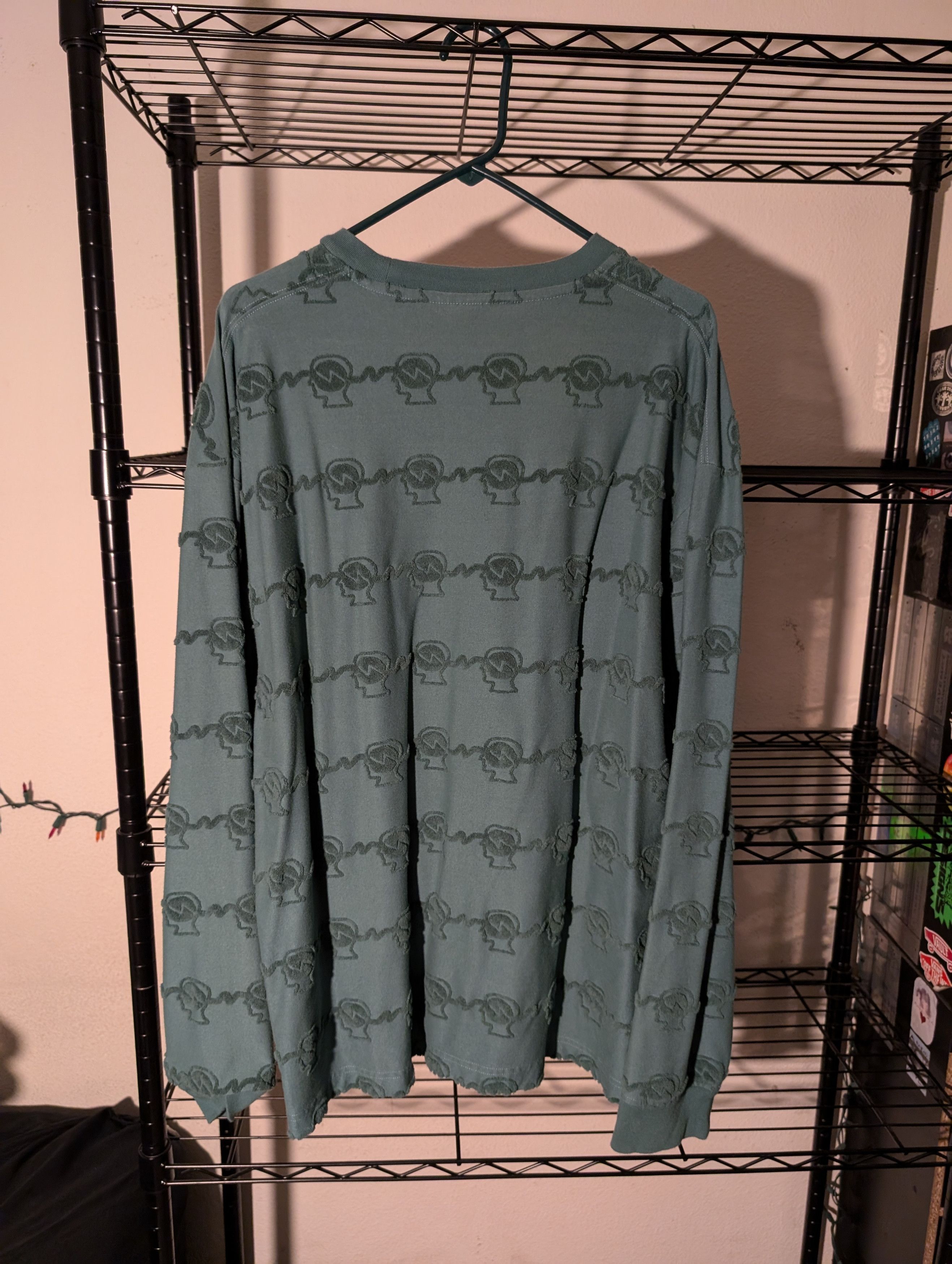 Brain Dead Brain Dead Running Head Long Sleeve T-Shirt Size US XL / EU 56 / 4 - 2 Thumbnail