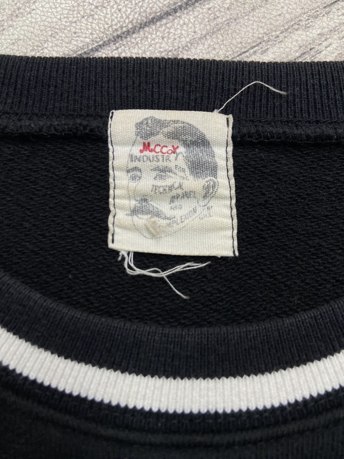 Designer × The Real McCoy's Vintage McCoys Industry By Gill Technical Apparel Sweatshirt Size US XL / EU 56 / 4 - 13 Thumbnail