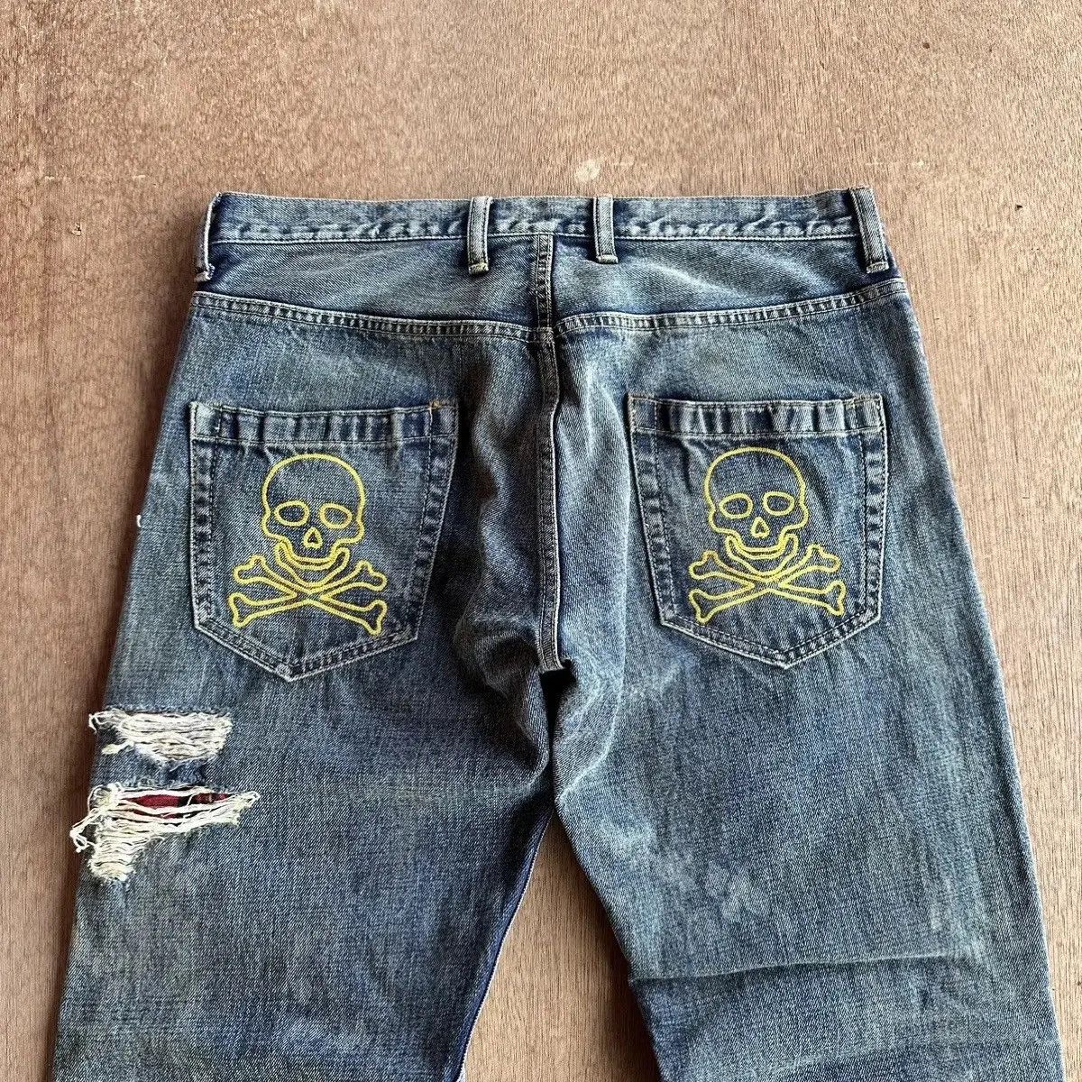 Seditionaries STEALS💥RNA JAPAN Jeans Spike/Studded Distressed Denim Pants Size US 32 / EU 48 - 12 Thumbnail