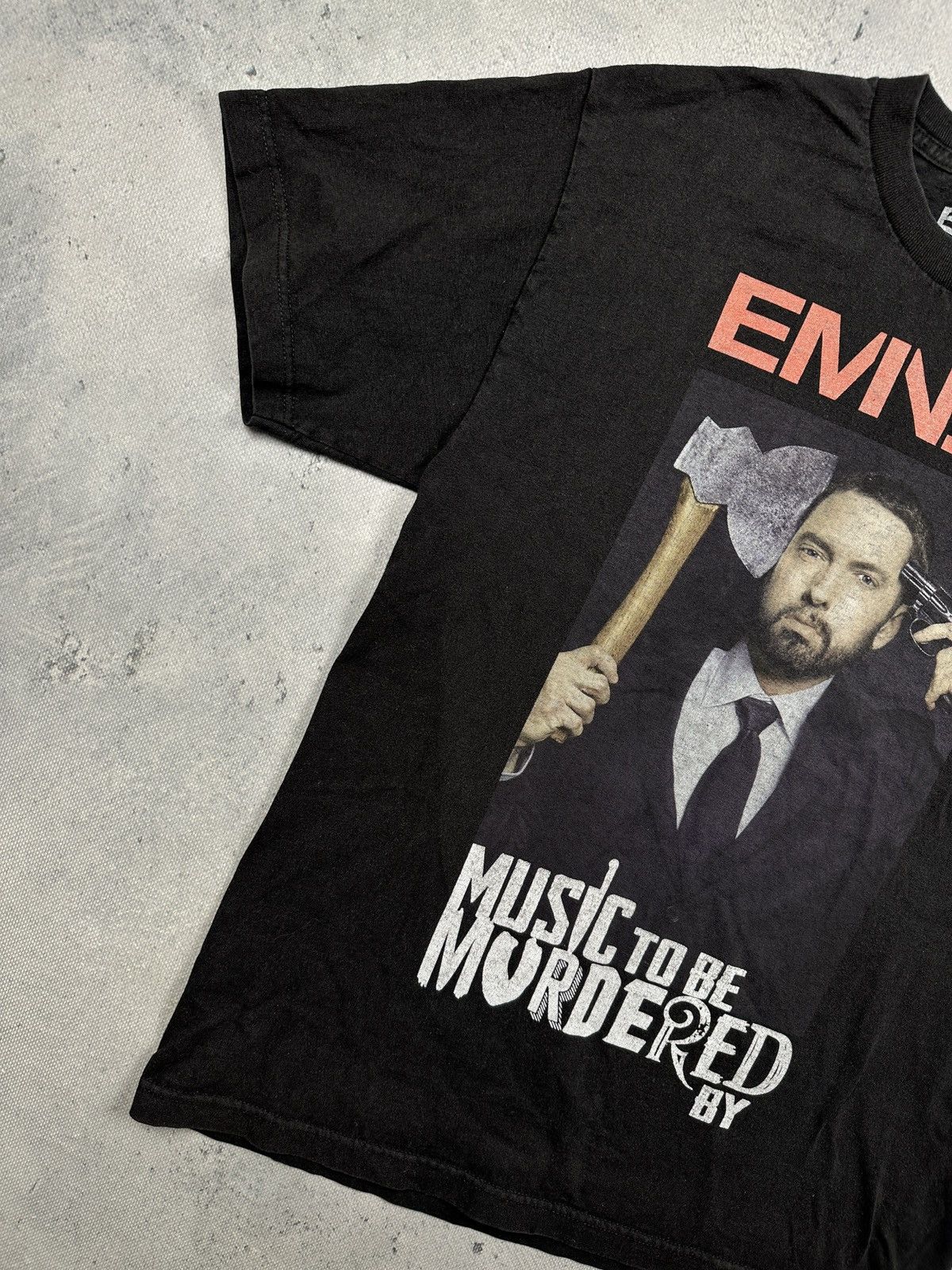 Eminem Eminem Music To Be Murdered By Album Graphic Tee Rap Merch Size US M / EU 48-50 / 2 - 3 Thumbnail
