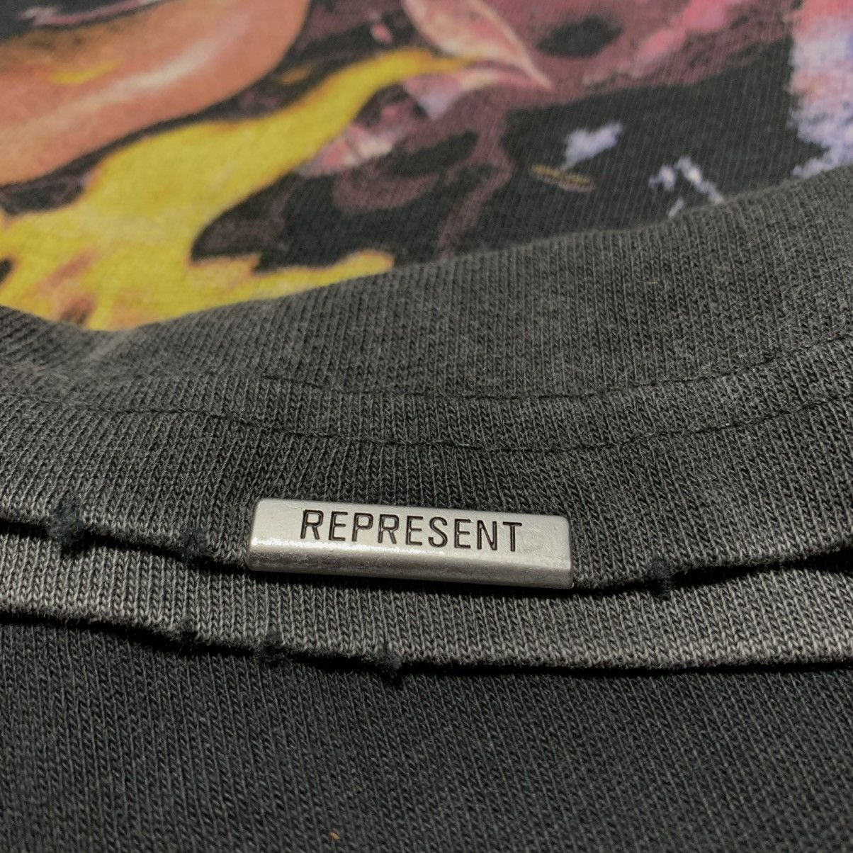Represent Clo. Represent Medium Reign In Pain Black Te Spirit Reaper Size US M / EU 48-50 / 2 - 7 Thumbnail