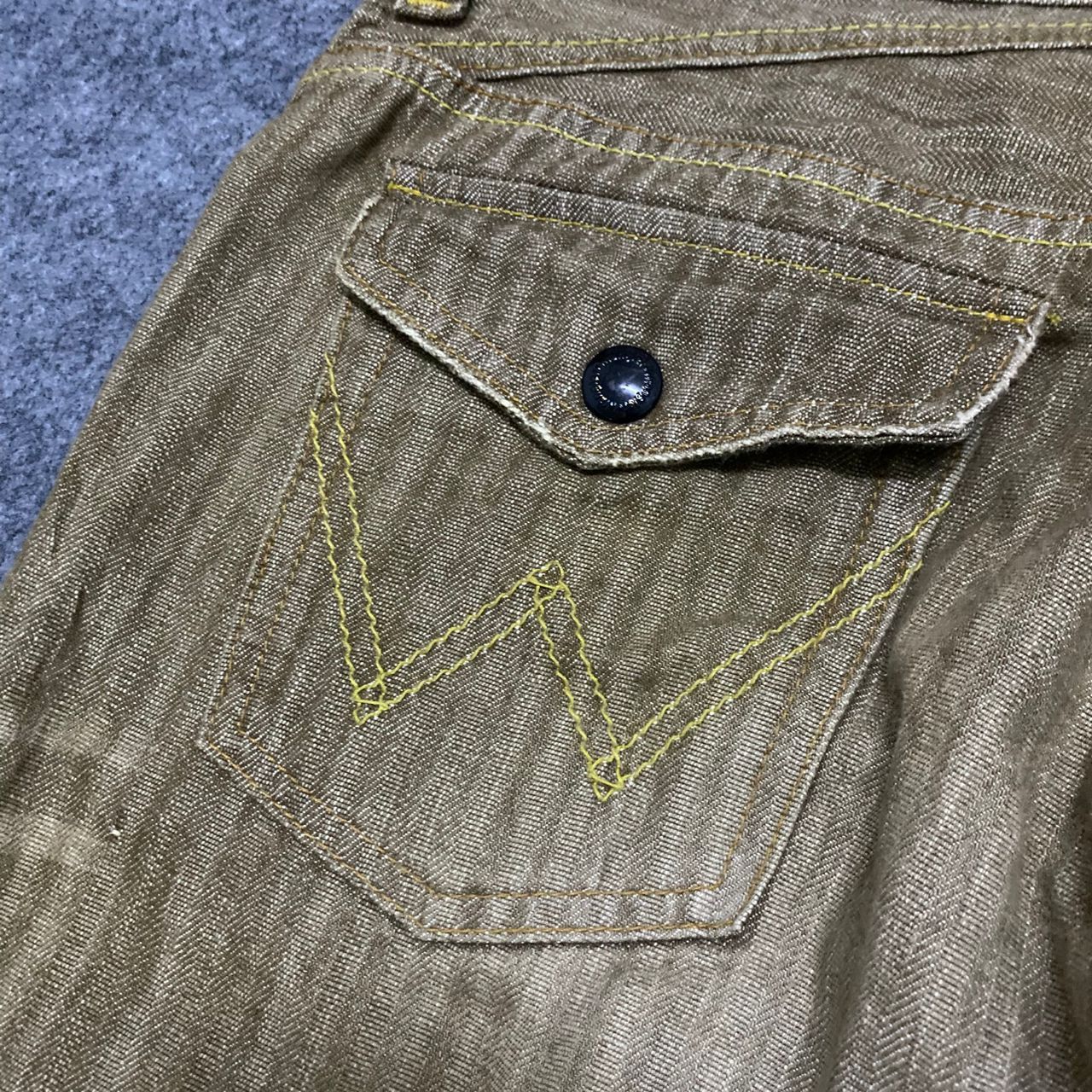 If Six Was Nine 💥Best Offer💥Vintage Wrangler Flare Denim Jeans Size US 34 / EU 50 - 8 Thumbnail