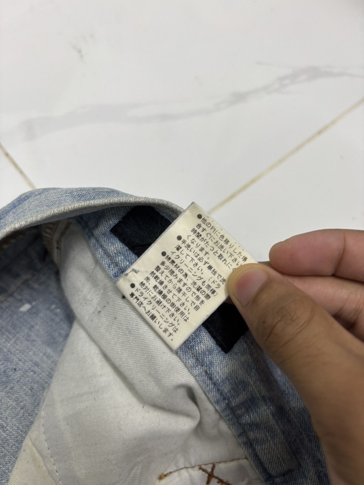 Comme Ca Ism THRASHED Comme Ca Ism Ripped Distressed Denim Jeans I6W9 Lgb Size US 34 / EU 50 - 11 Thumbnail