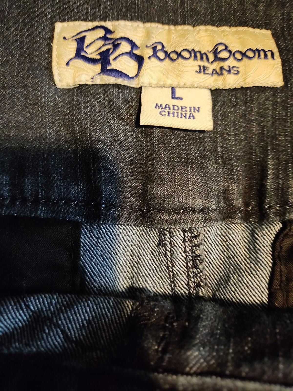 Unknown London Boom Boom Jeans Dark Gray Denim Skirt with Button Detail Size 36" / US 14 / IT 50 - 4 Thumbnail