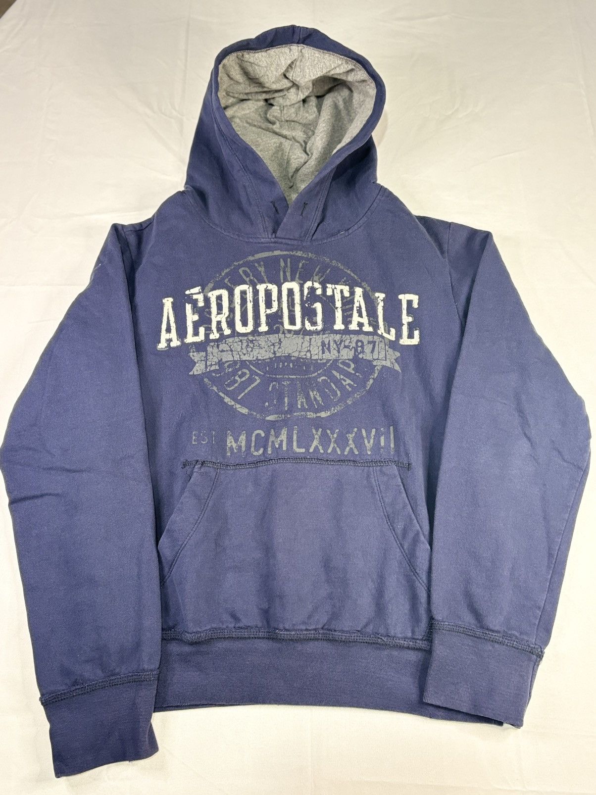 Aeropostale y2k Aeropostale Distressed Pullover Hoodie | $20 Size US M / EU 48-50 / 2 - 1 Thumbnail