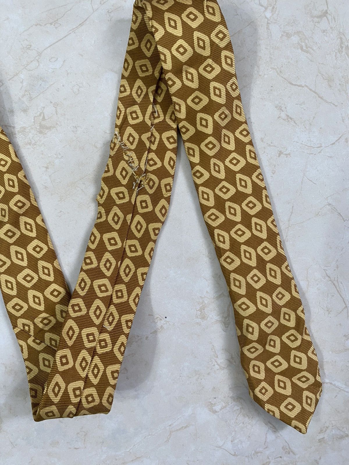 Burberry 💥VINTAGE BURBERRYS neck tie silk made in England ties Size ONE SIZE - 5 Thumbnail