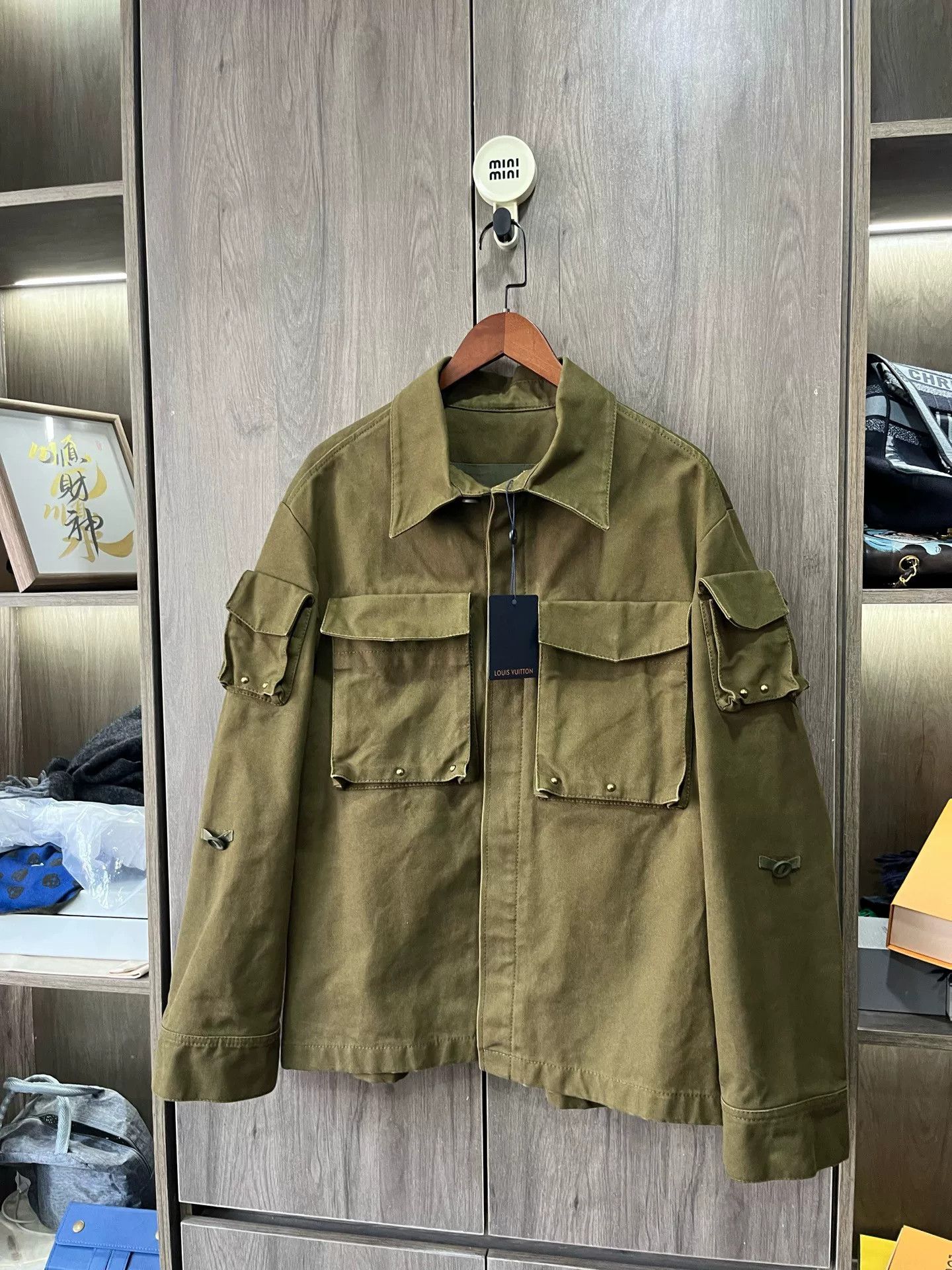 Louis Vuitton Louis Vuitton SS24 Pharrell Studded Cargo Jacket Size US XL / EU 56 / 4 - 6 Thumbnail