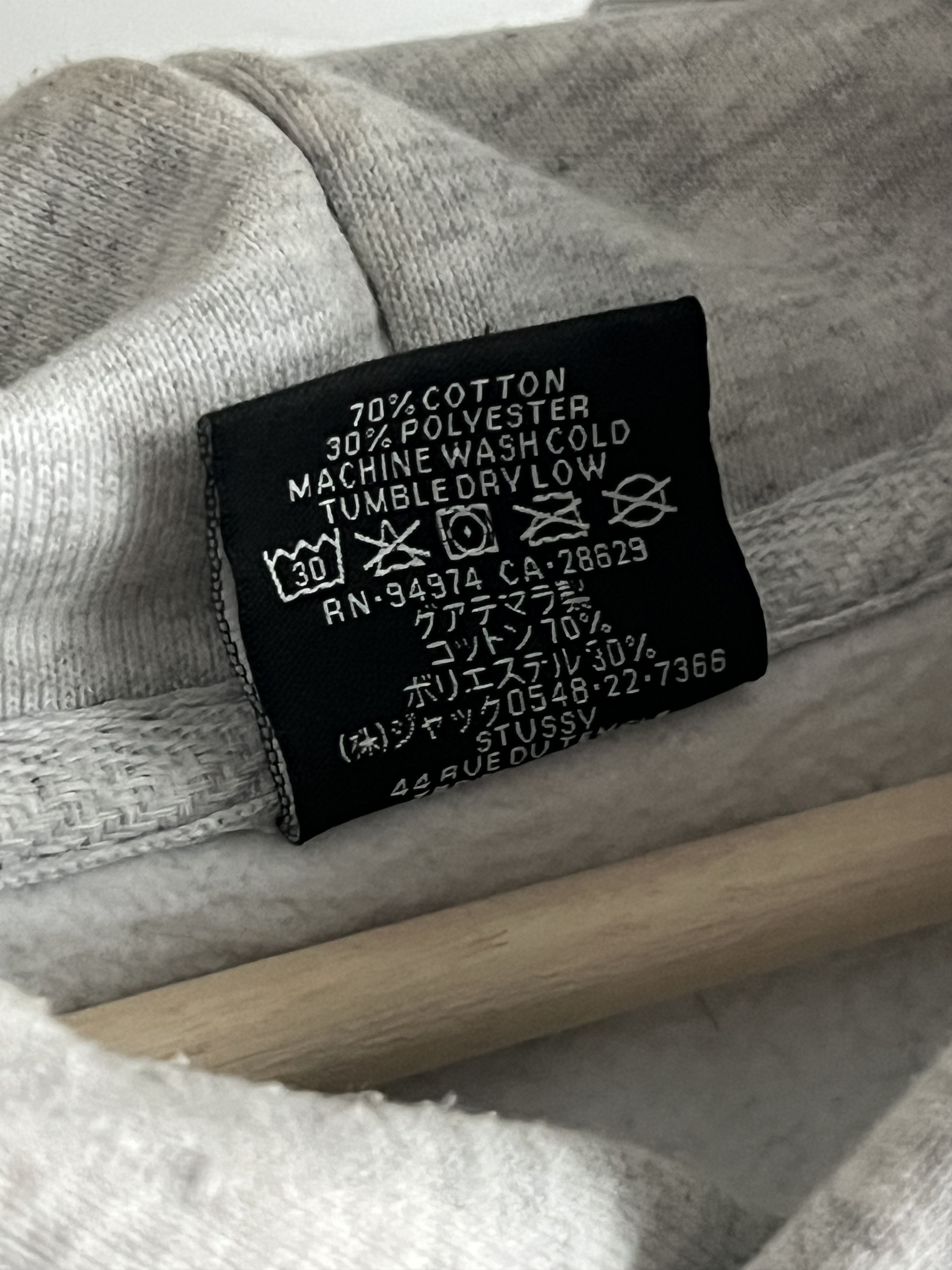 Stussy × Vintage VTG STUSSY ZIP HOODIE GUATEMALA OG SKATE STYLE Size US XL / EU 56 / 4 - 7 Thumbnail
