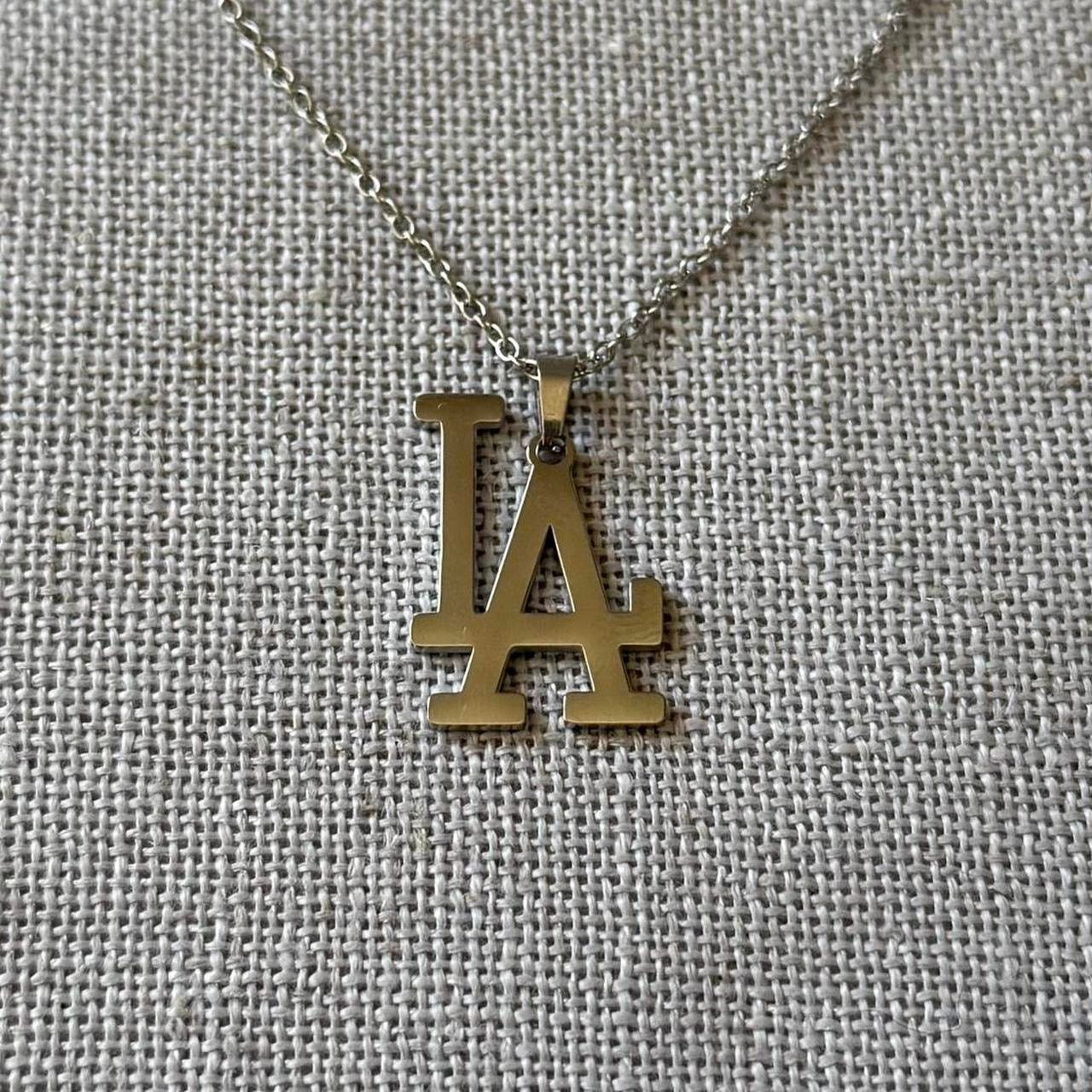 Other Y2k silver la dodgers mlb WMNS Size ONE SIZE - 1 Thumbnail